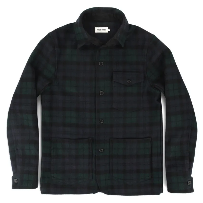 The Project Jacket in Blackwatch Pendleton Wool sold by Taylor Stitch