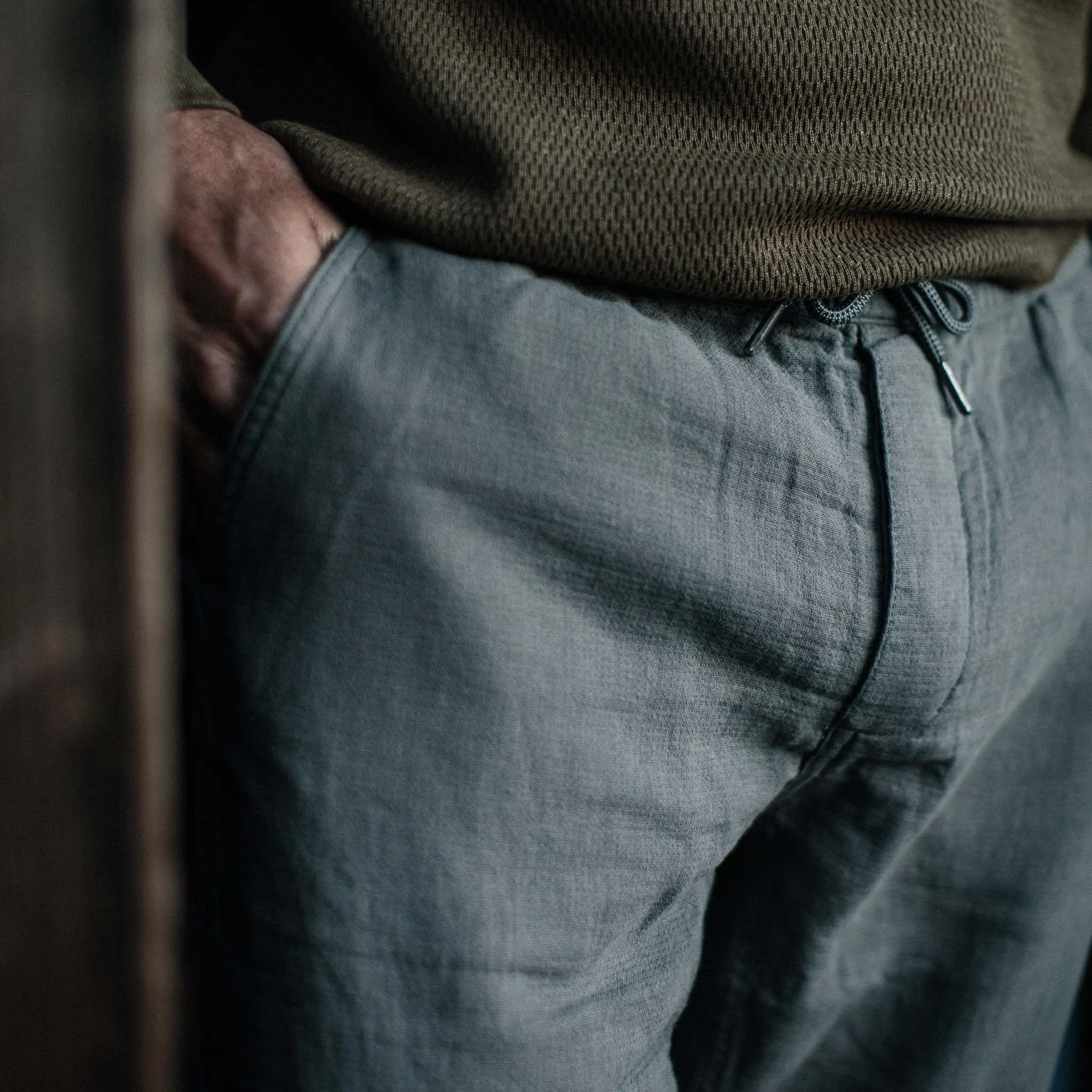 The Apres Pant in Charcoal Double Cloth ('21) sold by Taylor Stitch product image thumbnail 3