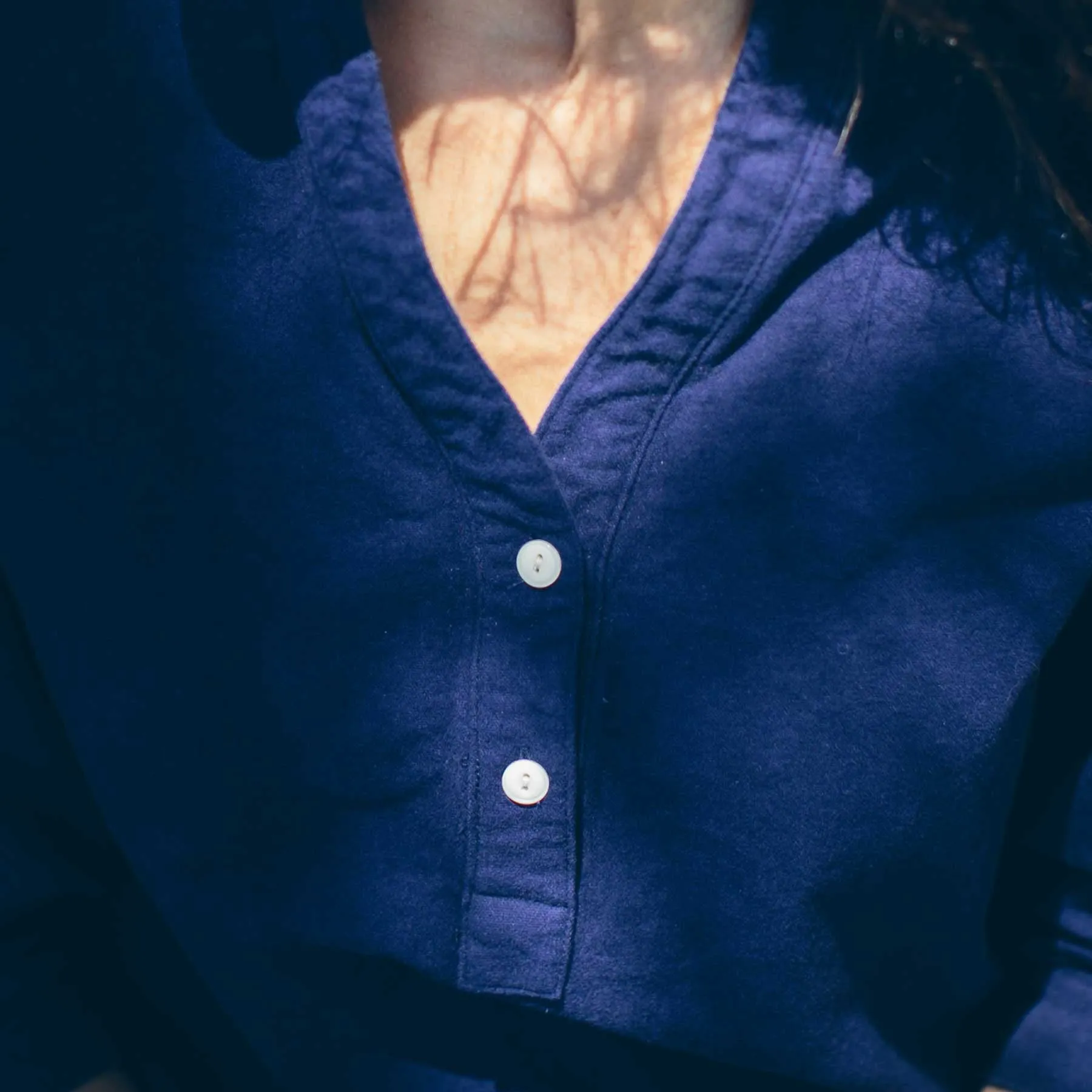 The Whitney Popover in Navy sold by Taylor Stitch product image thumbnail 5