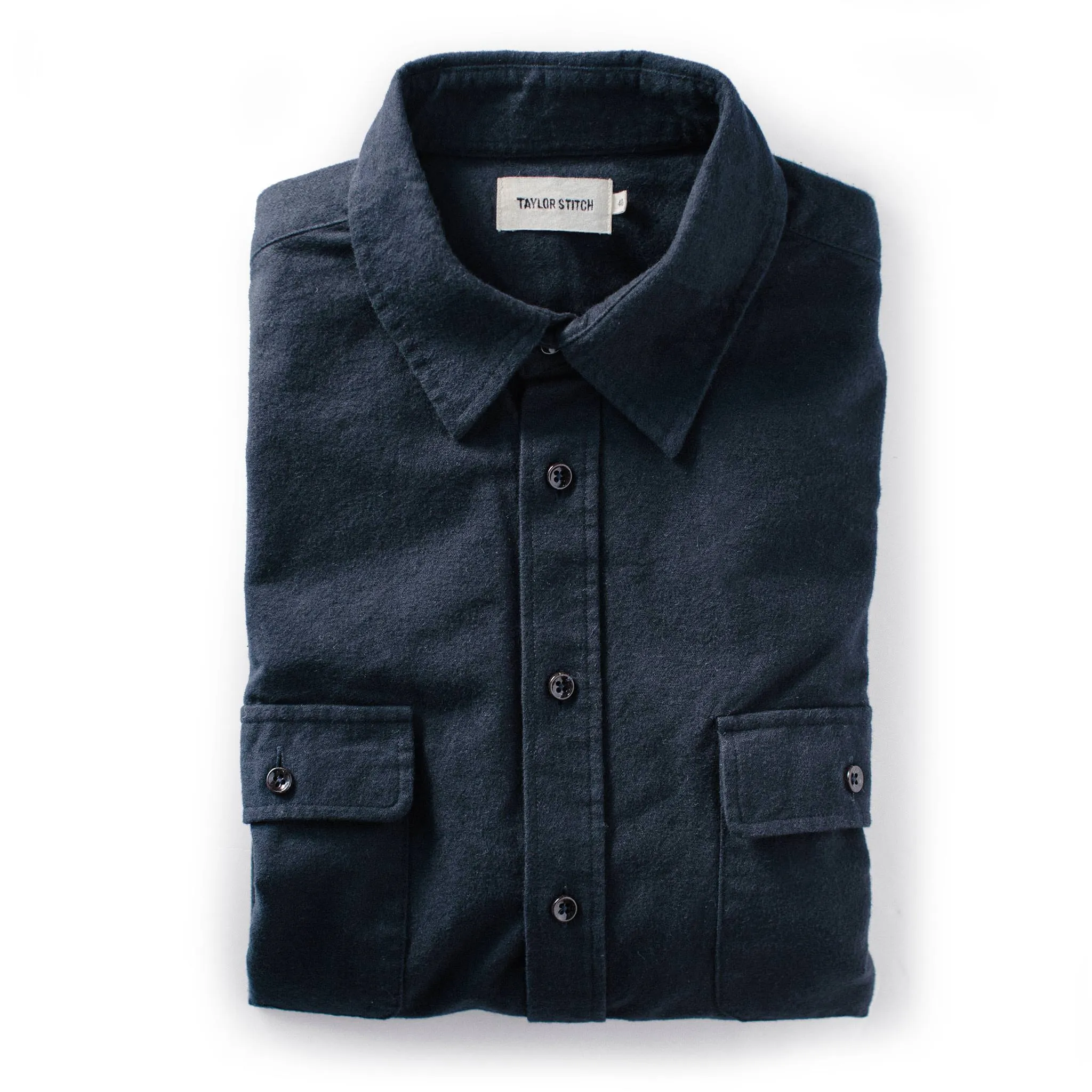 The Yosemite Shirt in Midnight sold by Taylor Stitch