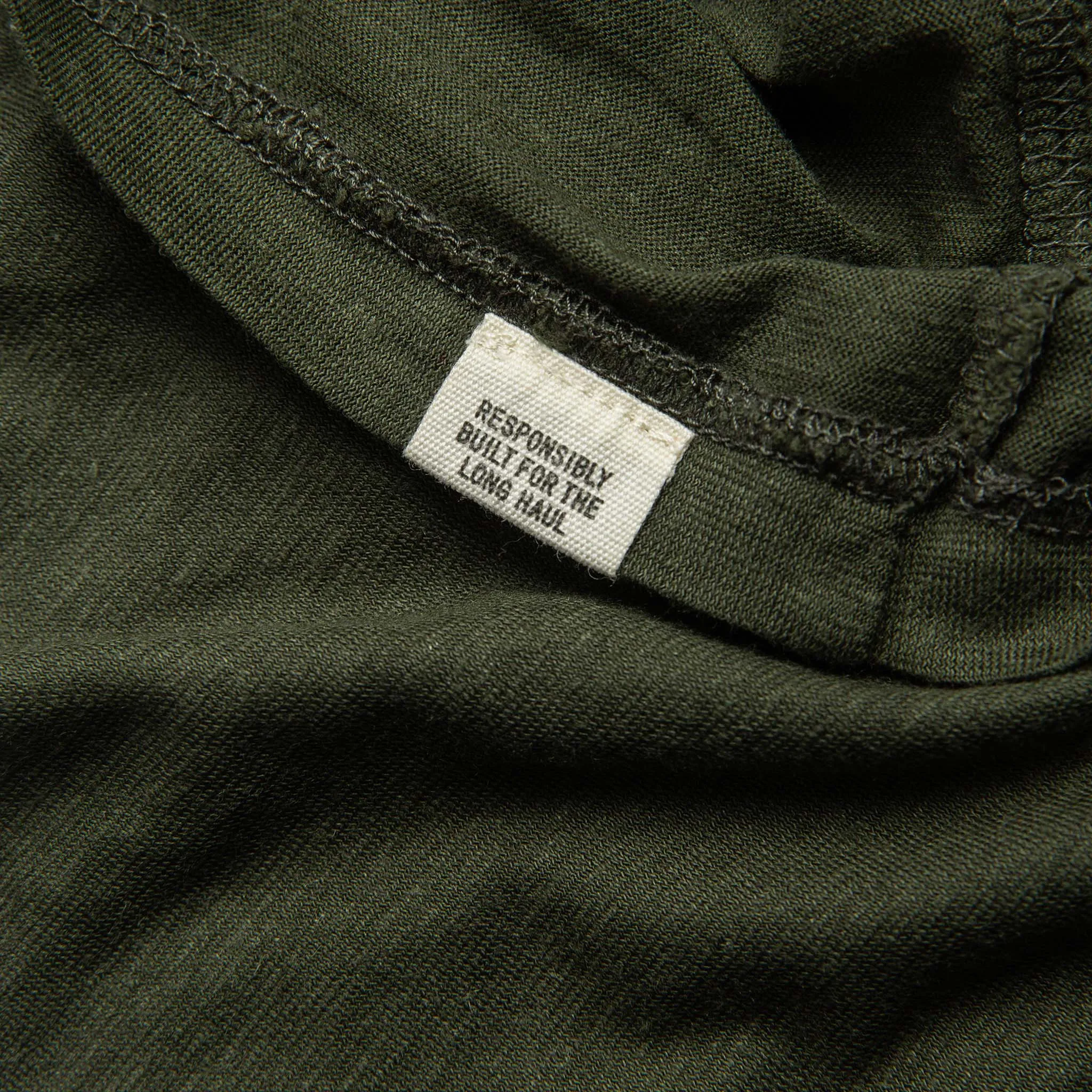 The Cotton Hemp Tee in Forest sold by Taylor Stitch product image thumbnail 5