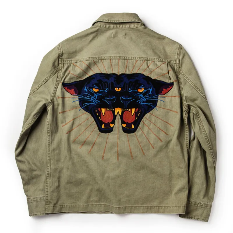The HBT Jacket by Stitch Witch sold by Taylor Stitch