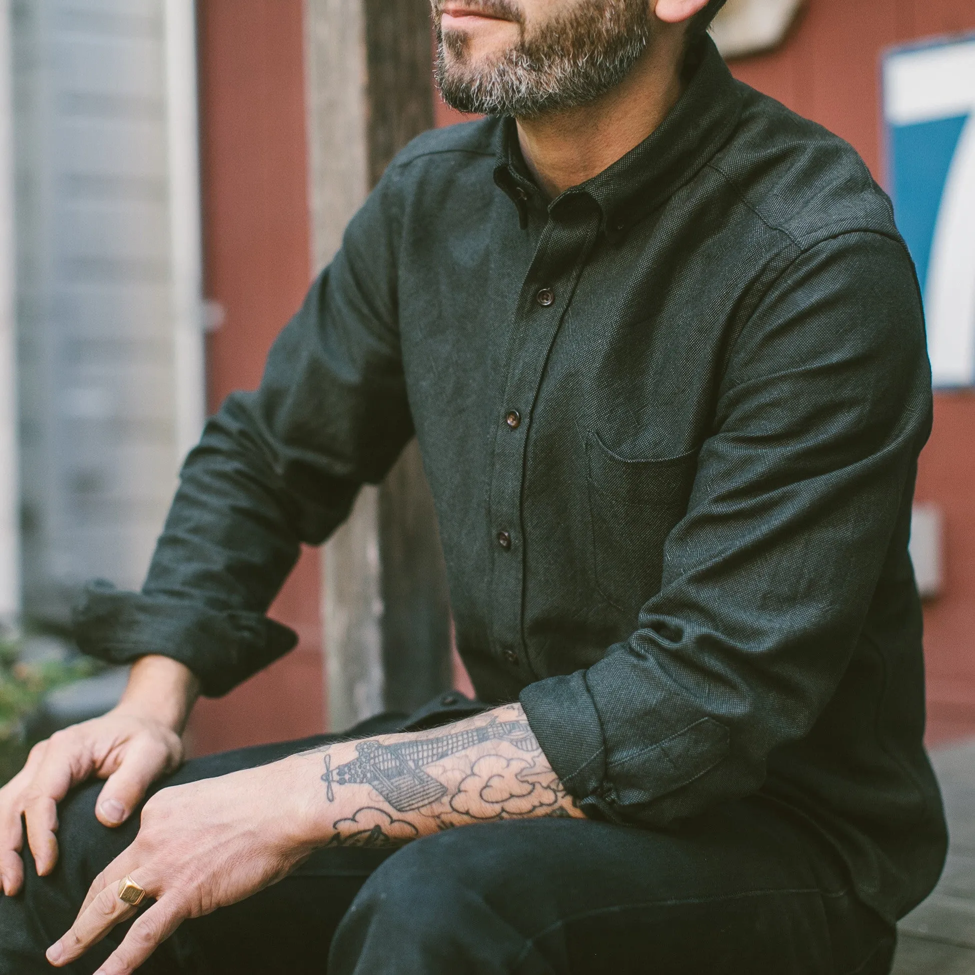 The Jack in Pine Work Oxford sold by Taylor Stitch product image thumbnail 4