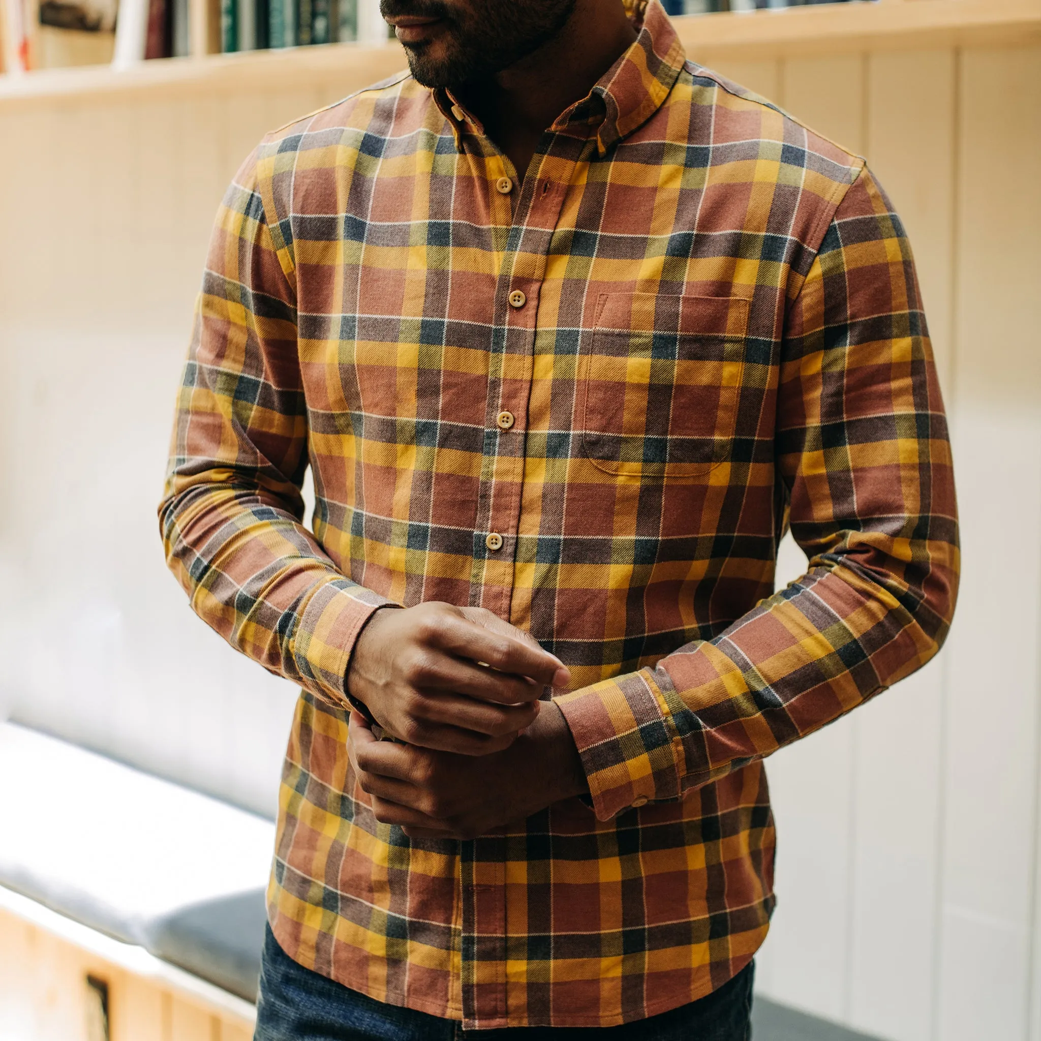 The California in Trolley Plaid sold by Taylor Stitch product image thumbnail 3