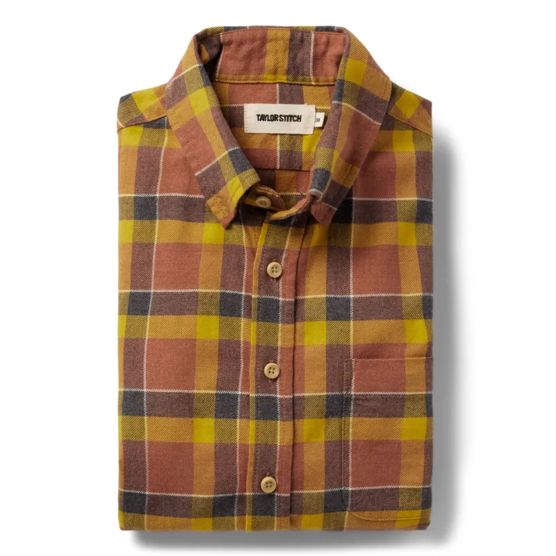 The California in Trolley Plaid sold by Taylor Stitch