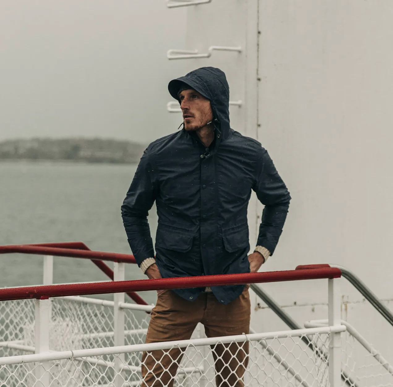 The Dalton Jacket in Navy sold by Taylor Stitch product image thumbnail 3