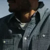 The Utility Shirt in Roped Indigo sold by Taylor Stitch