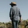 The Utility Shirt in Roped Indigo sold by Taylor Stitch