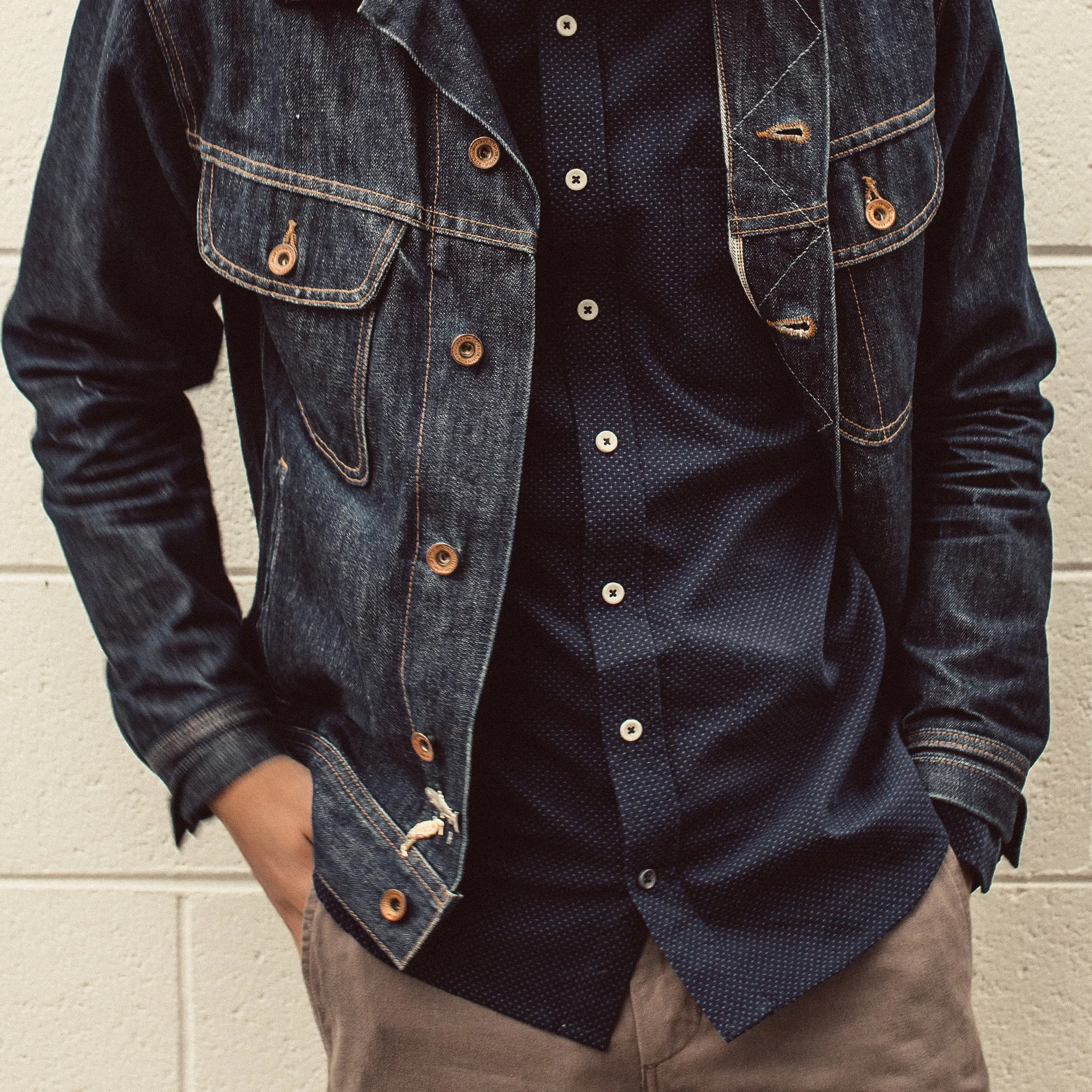 The Jack in Cross Jacquard sold by Taylor Stitch product image thumbnail 4