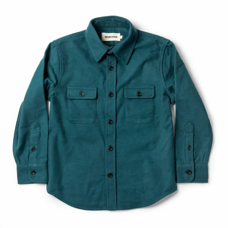 The Little Yosemite Shirt in Deep Ocean sold by Taylor Stitch