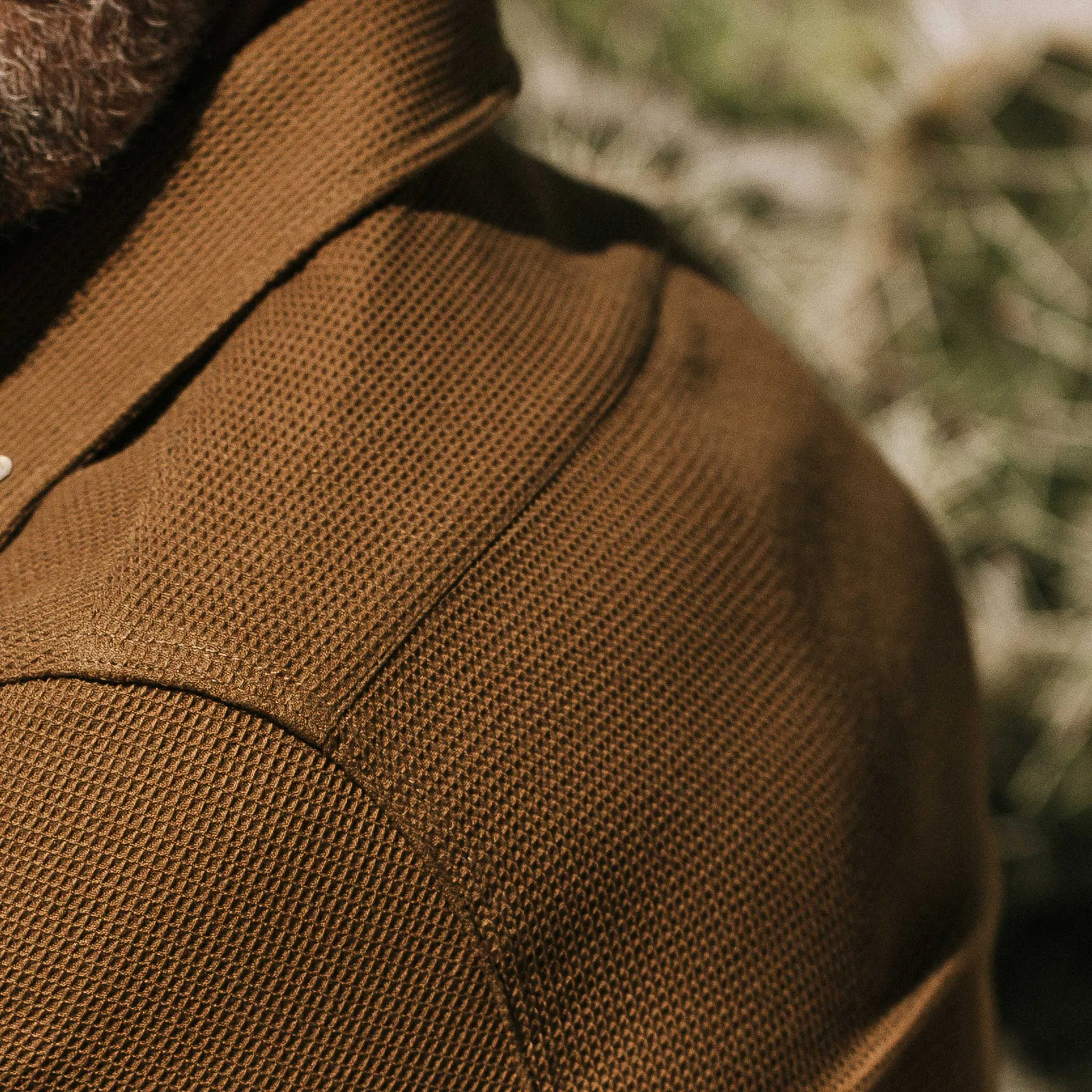 The Jack in British Khaki Waffle sold by Taylor Stitch product image thumbnail 5