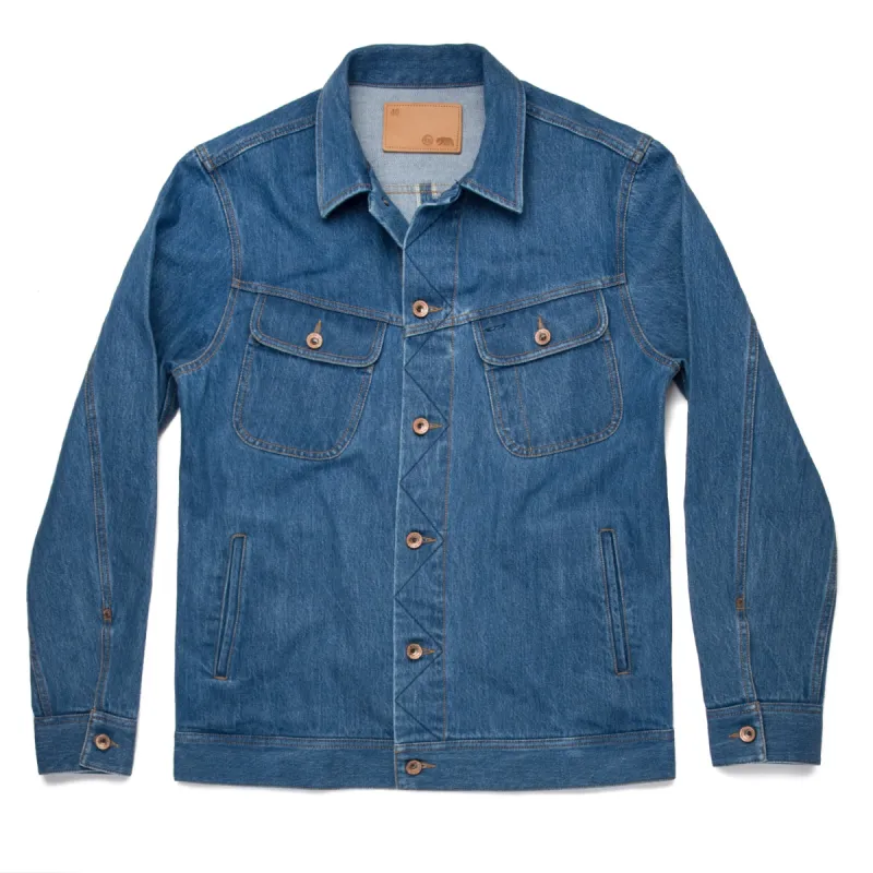The Long Haul Jacket in Organic '68 24 Month Wash sold by Taylor Stitch