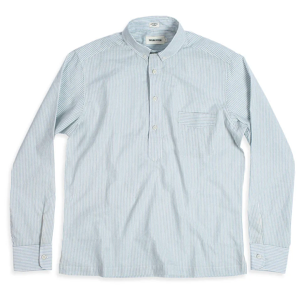 The Popover in Antique Blue Stripe sold by Taylor Stitch product image thumbnail 3