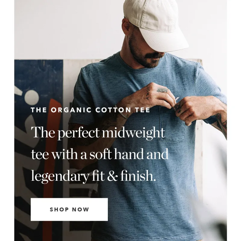 Spacer - Mens Tees - Organic Cotton Tee sold by Taylor Stitch