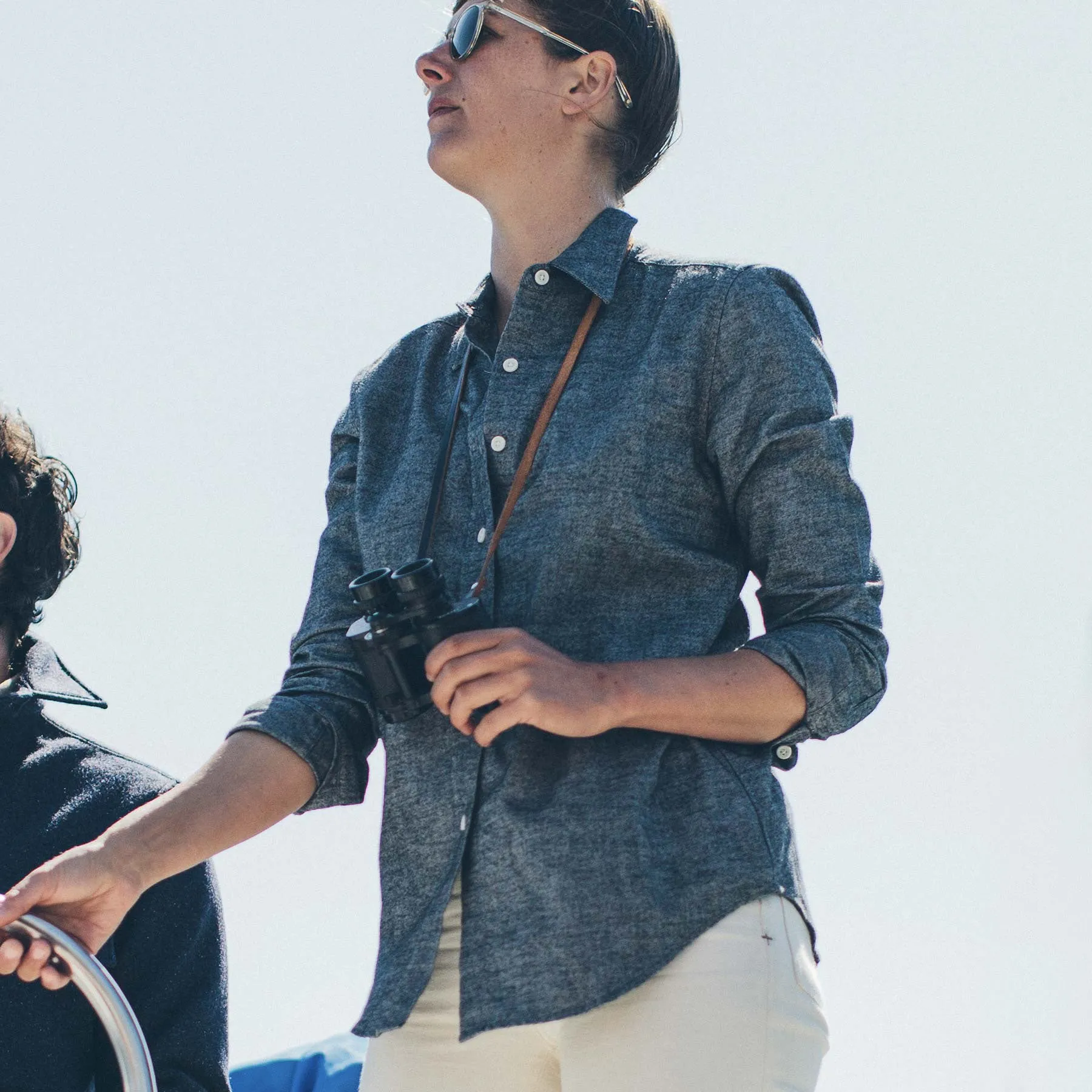 The Katherine in Charcoal Brushed Cotton sold by Taylor Stitch product image thumbnail 2