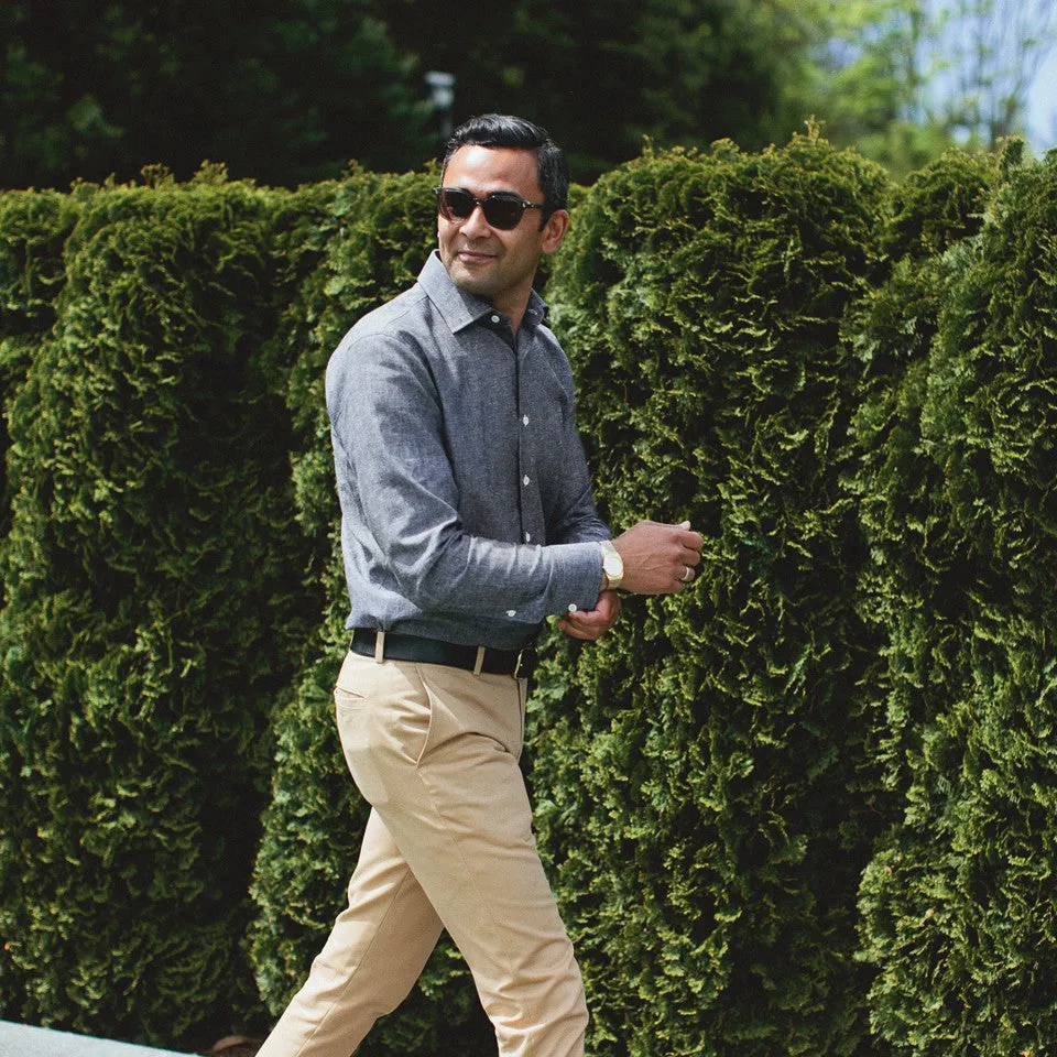 The Hyde in Charcoal Cotton and Linen sold by Taylor Stitch product image thumbnail 4