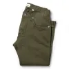 The Slim All Day Pant in Olive Bedford Cord sold by Taylor Stitch