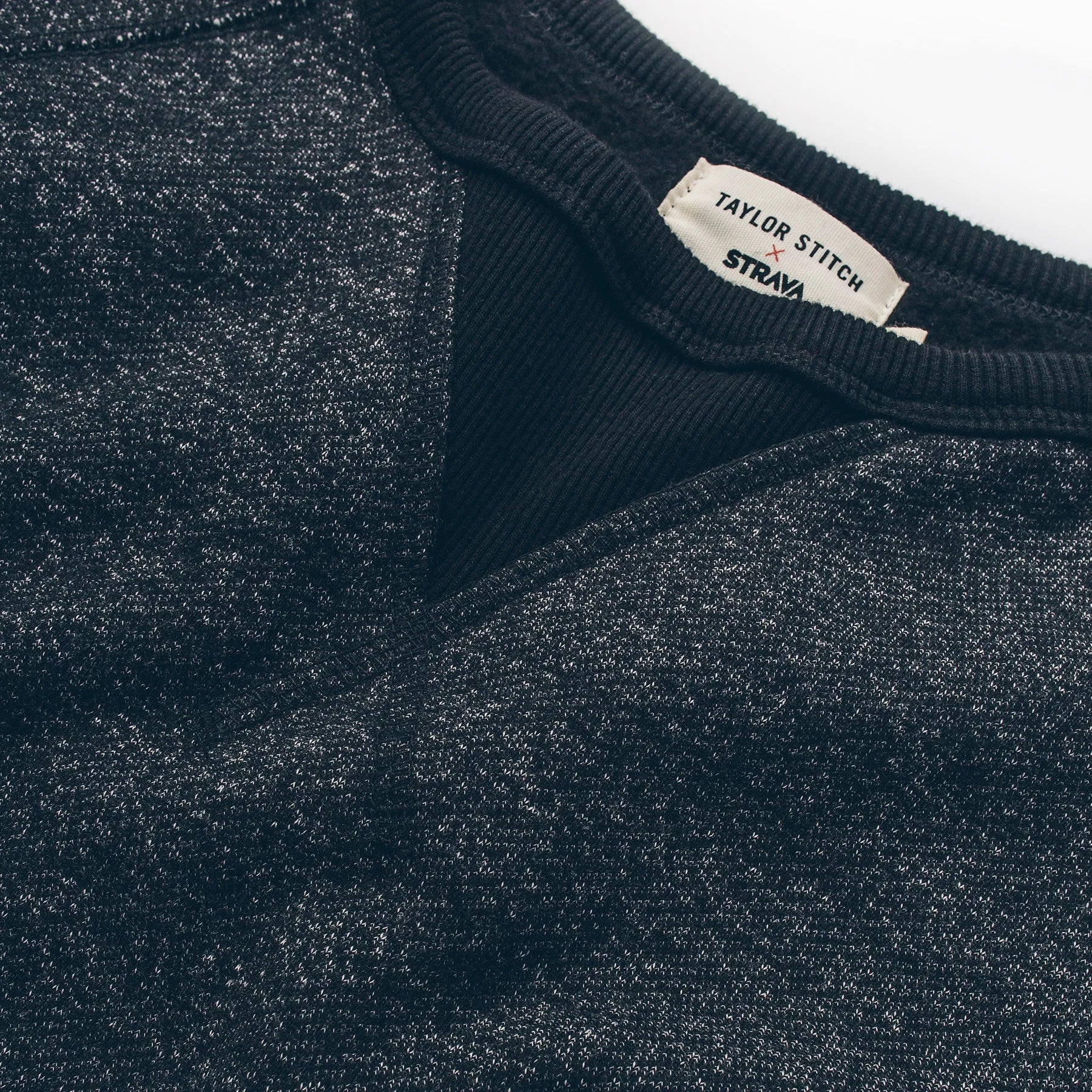The Crew in Charcoal Fleck Fleece sold by Taylor Stitch product image thumbnail 2