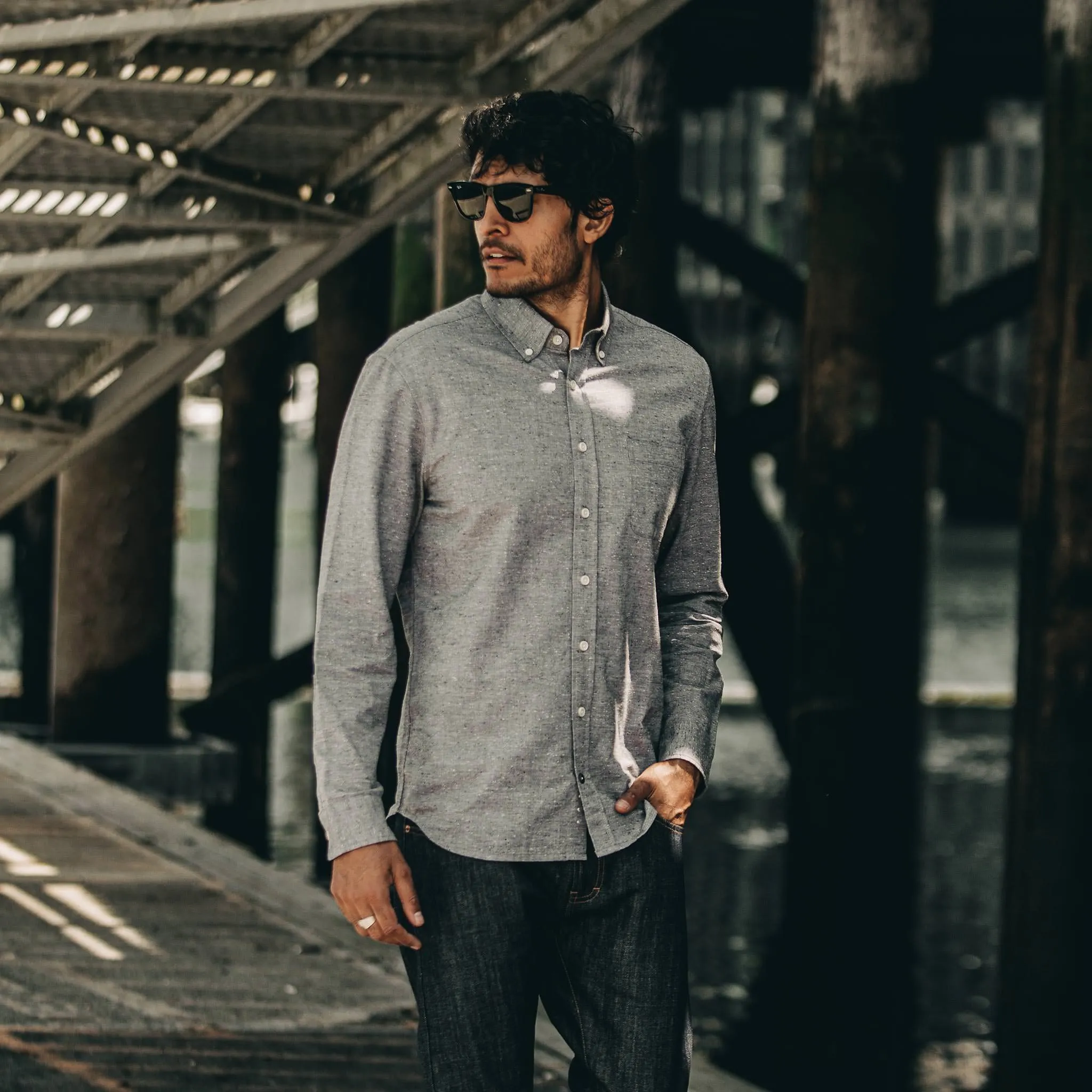 The Jack in Charcoal Fleck sold by Taylor Stitch product image thumbnail 2