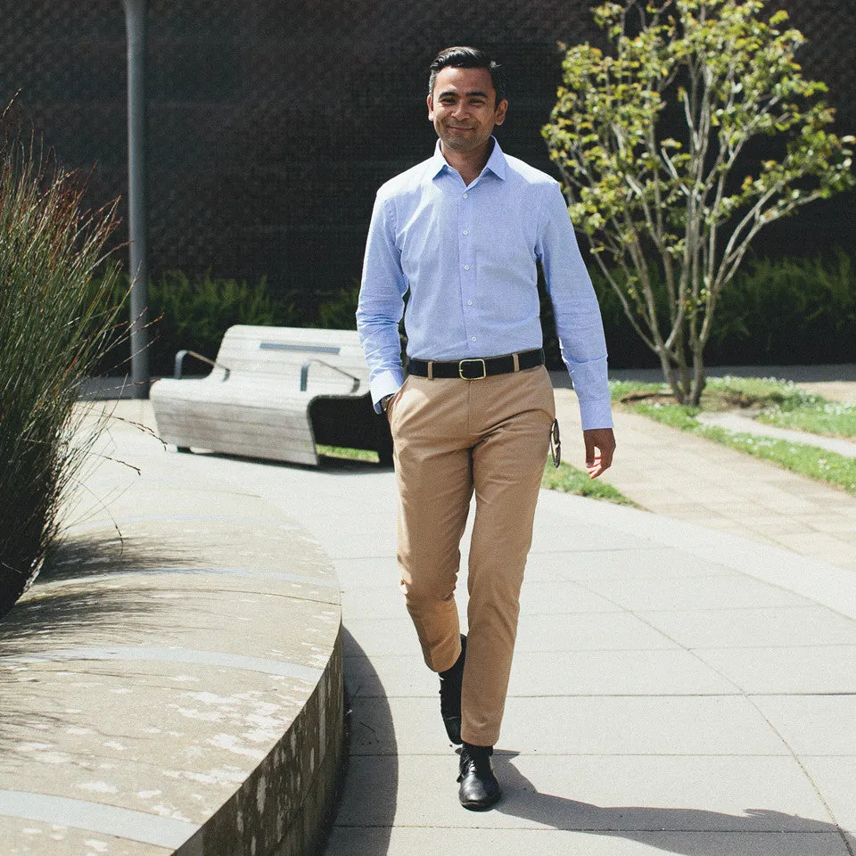 The Hyde in Mini Houndstooth Cotton and Linen sold by Taylor Stitch product image thumbnail 4