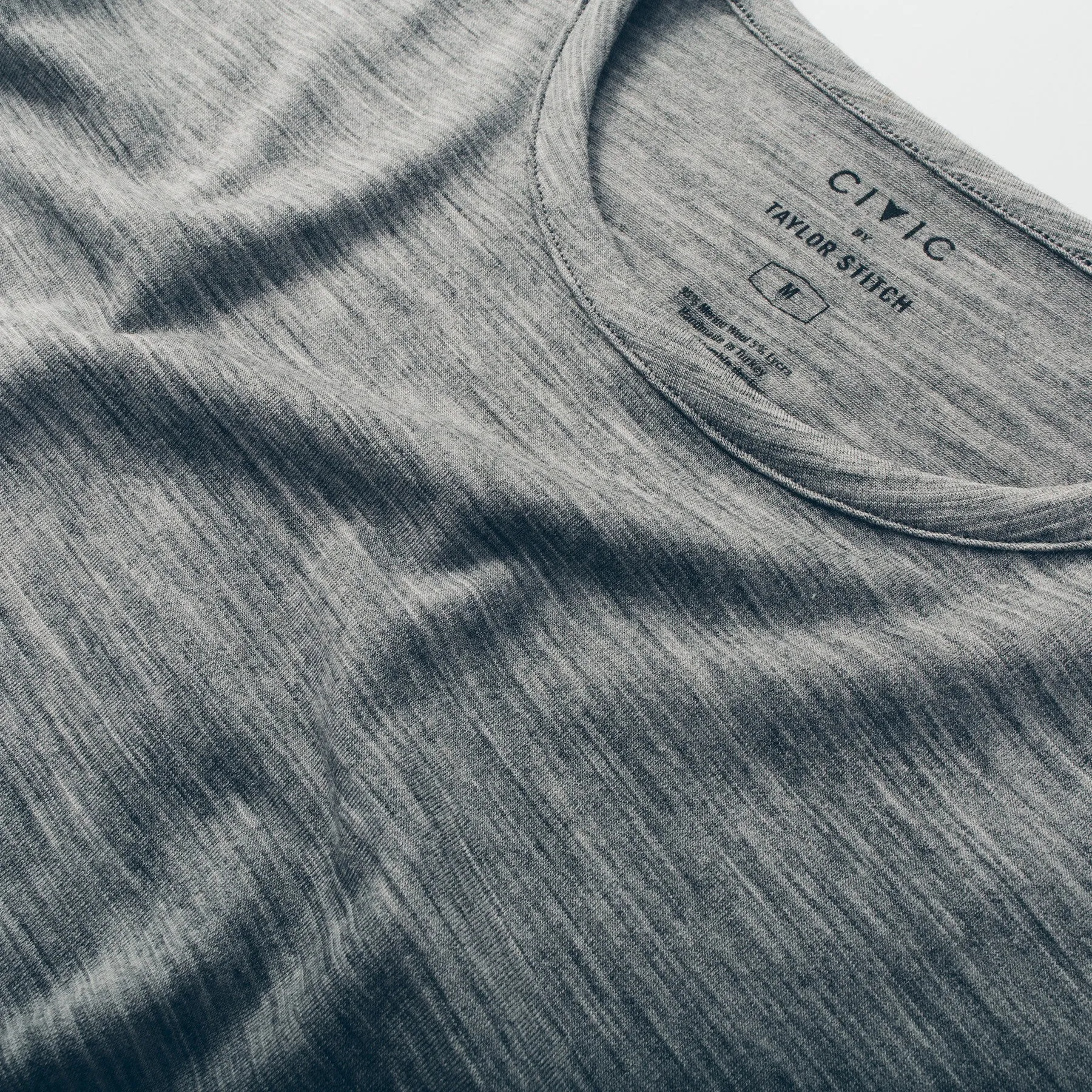 The Antoni Tee in Heather Grey sold by Taylor Stitch product image thumbnail 3