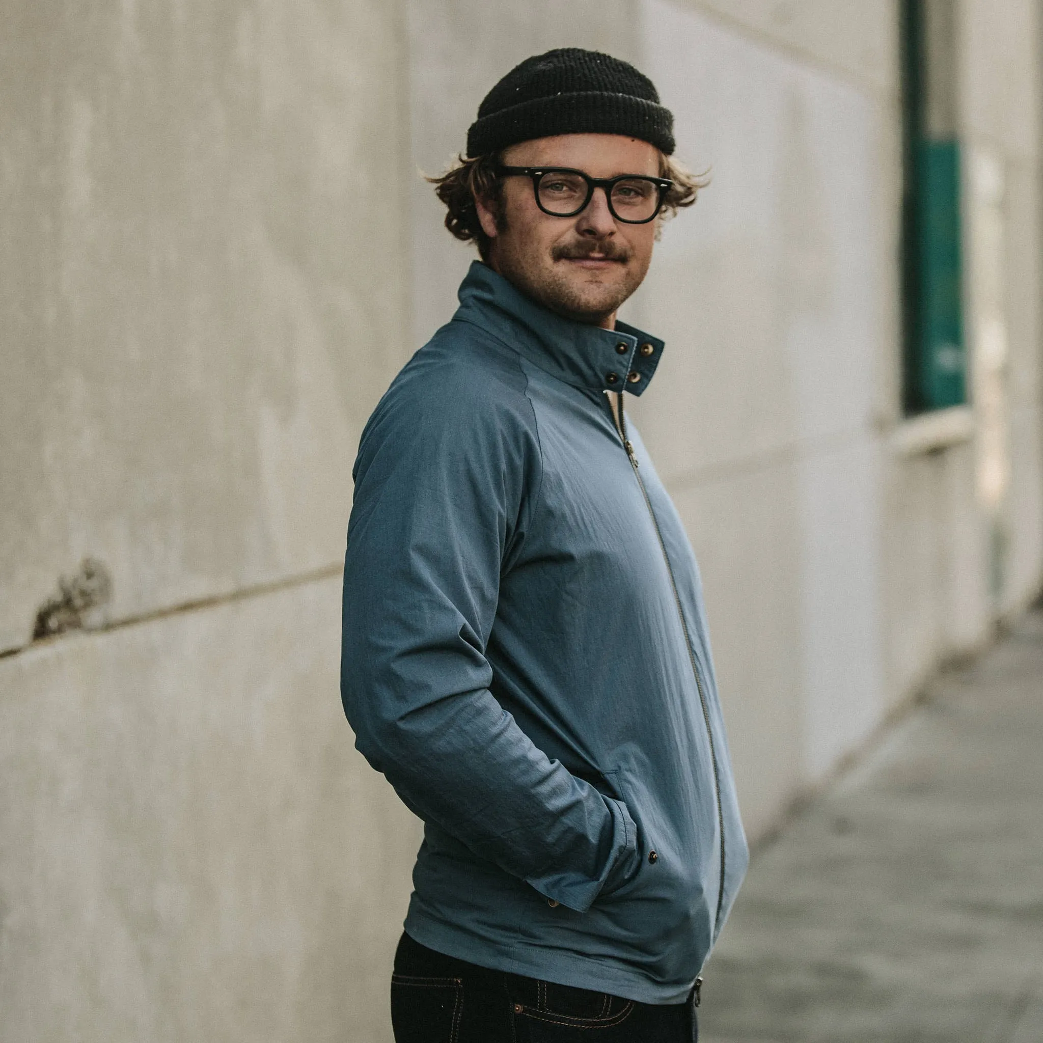 The Montara Jacket in Vintage Blue sold by Taylor Stitch product image thumbnail 2