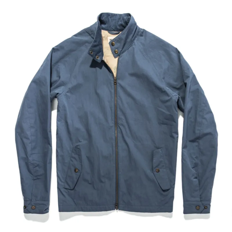 The Montara Jacket in Vintage Blue made by Taylor Stitch