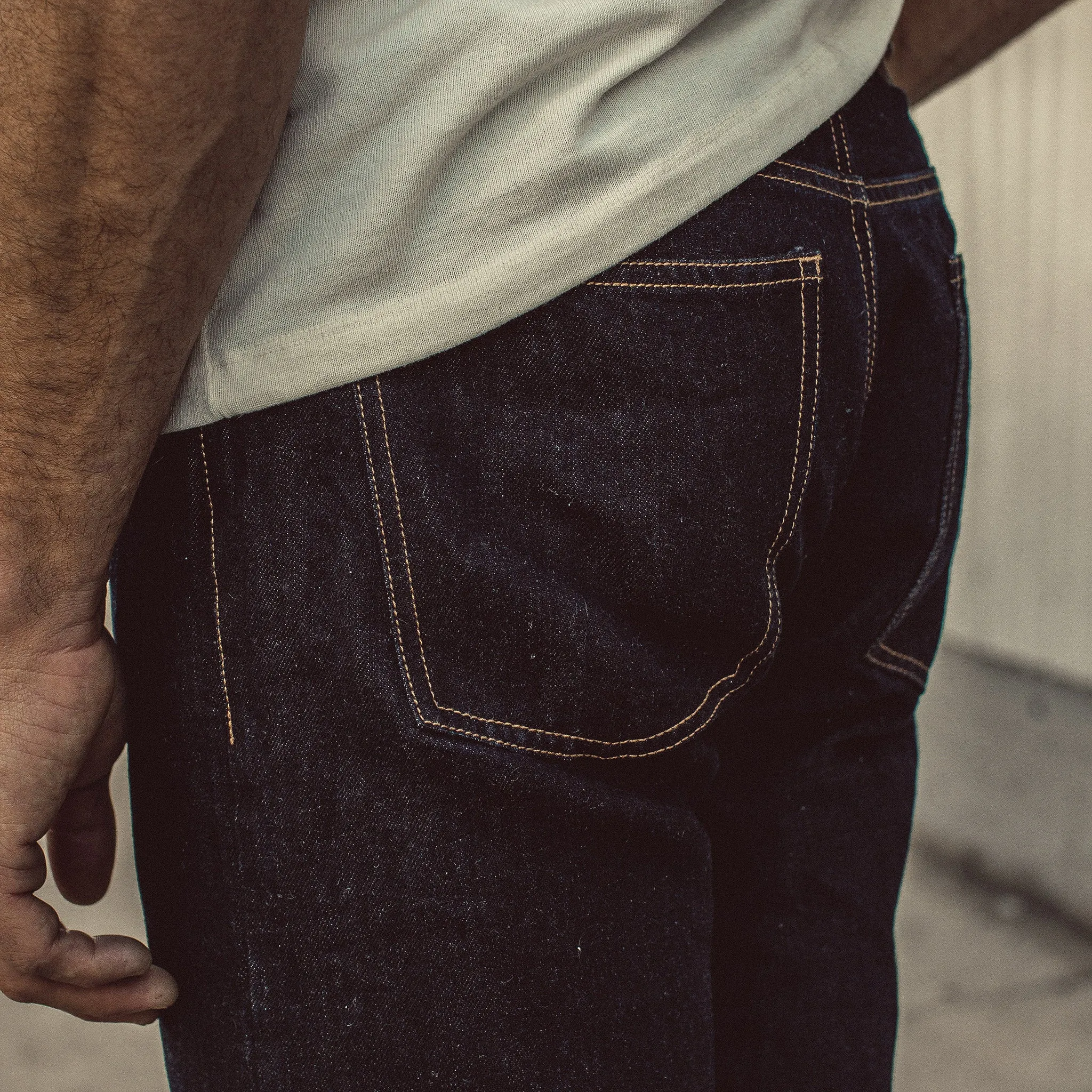 The Democratic Jean in Sol Selvage sold by Taylor Stitch product image thumbnail 5