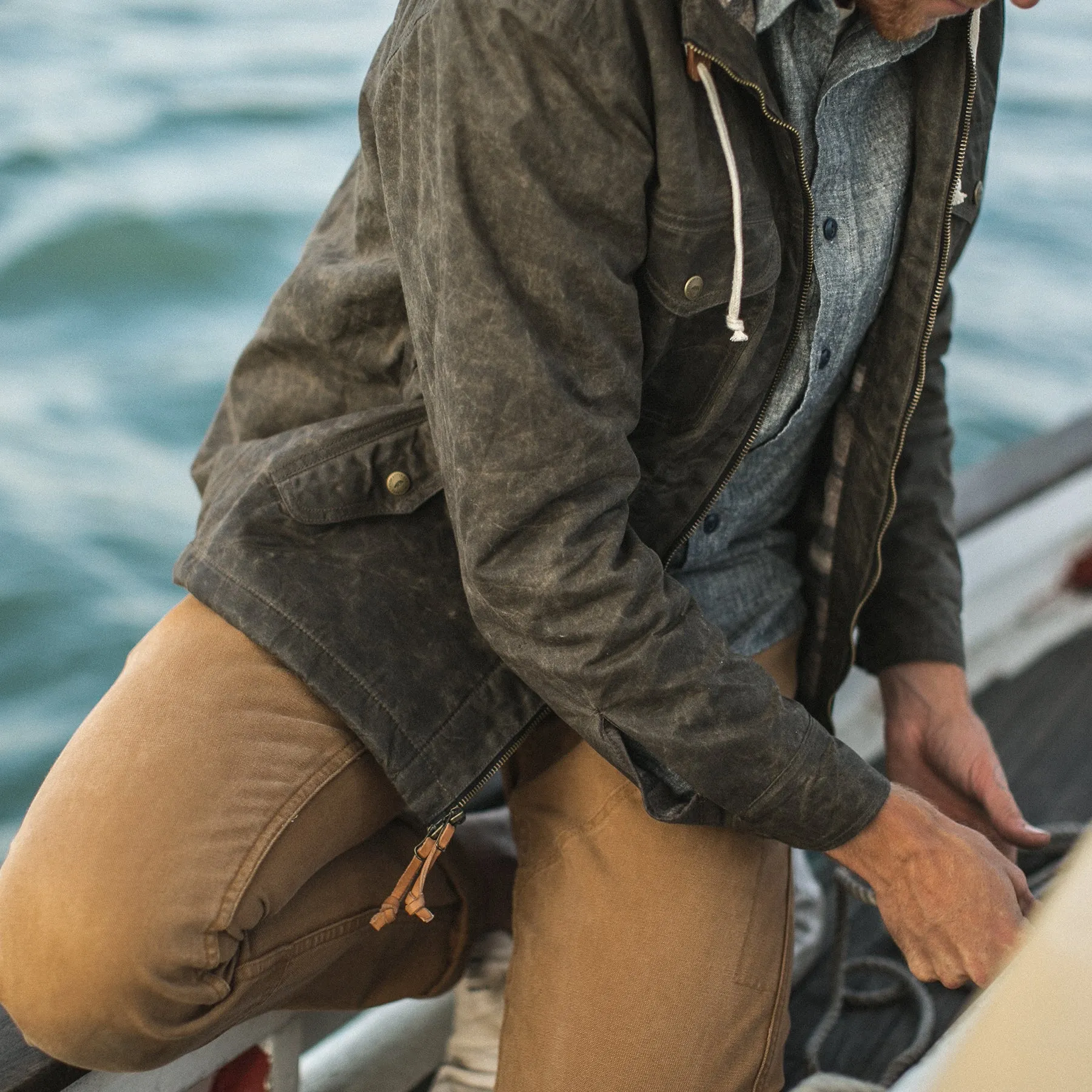 The Winslow Parka in Olive sold by Taylor Stitch product image thumbnail 3