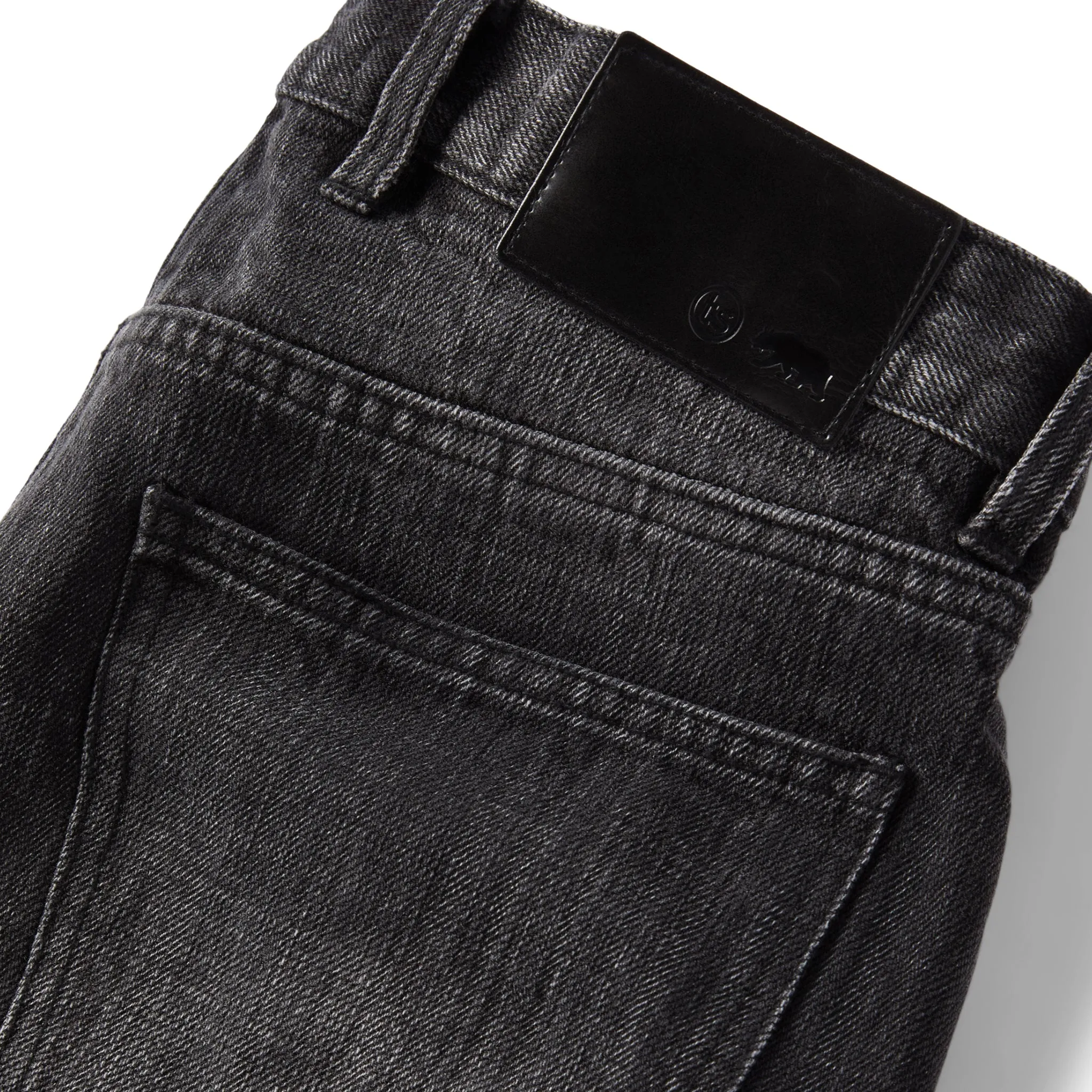 The Slim Jean in Black 3-Month Wash Selvage sold by Taylor Stitch product image thumbnail 5