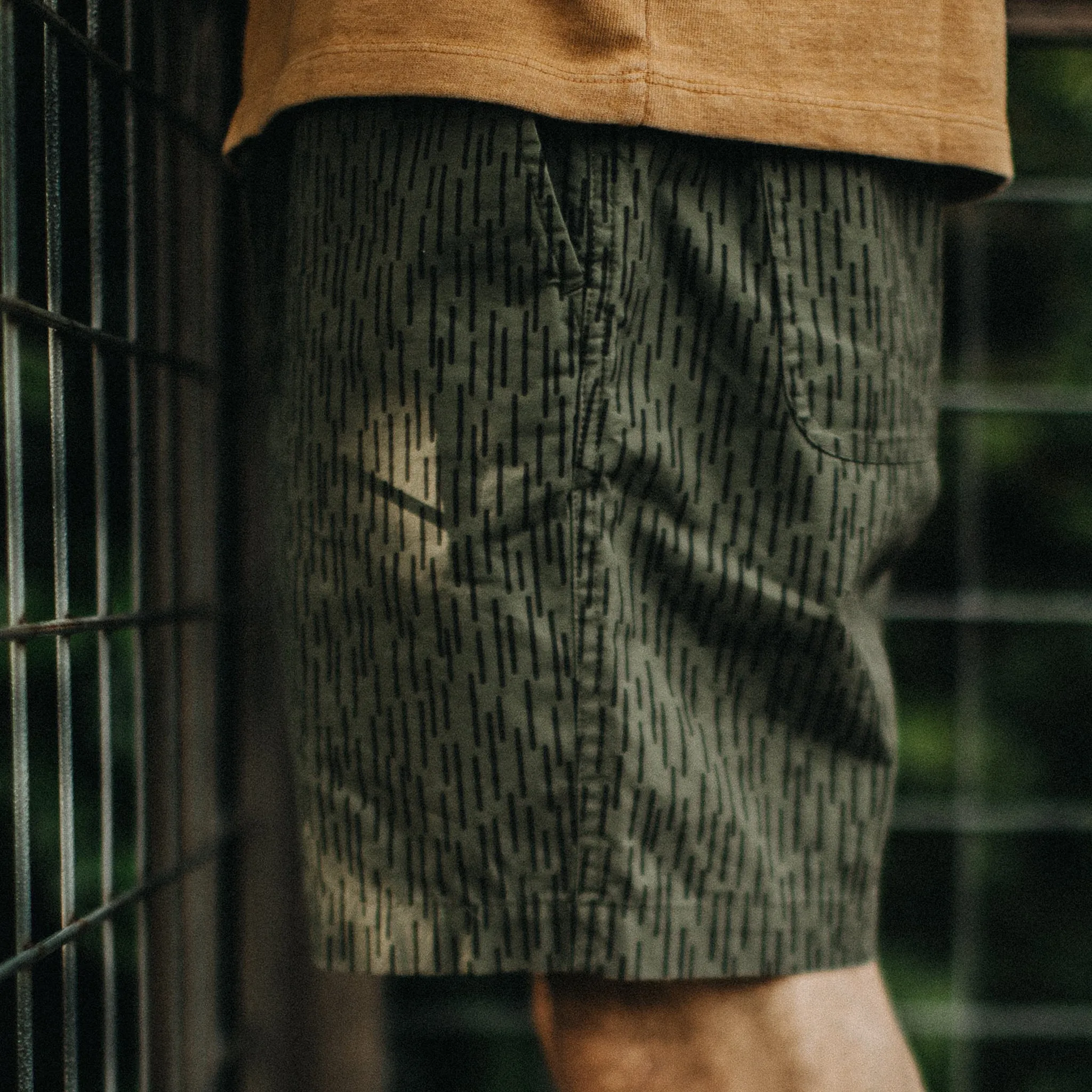 The Après Short in Rain Drop Camo sold by Taylor Stitch product image thumbnail 3