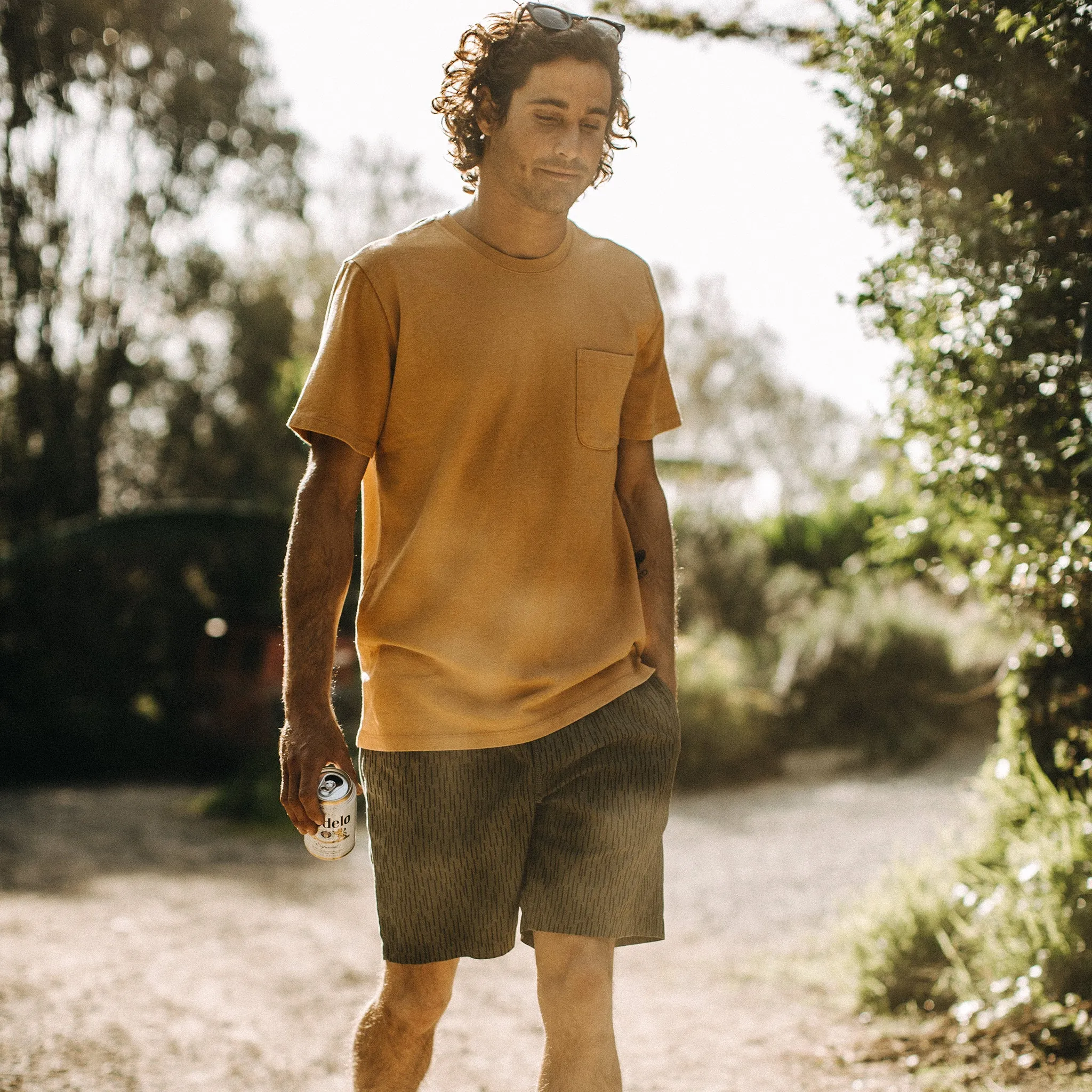 The Après Short in Rain Drop Camo sold by Taylor Stitch product image thumbnail 2