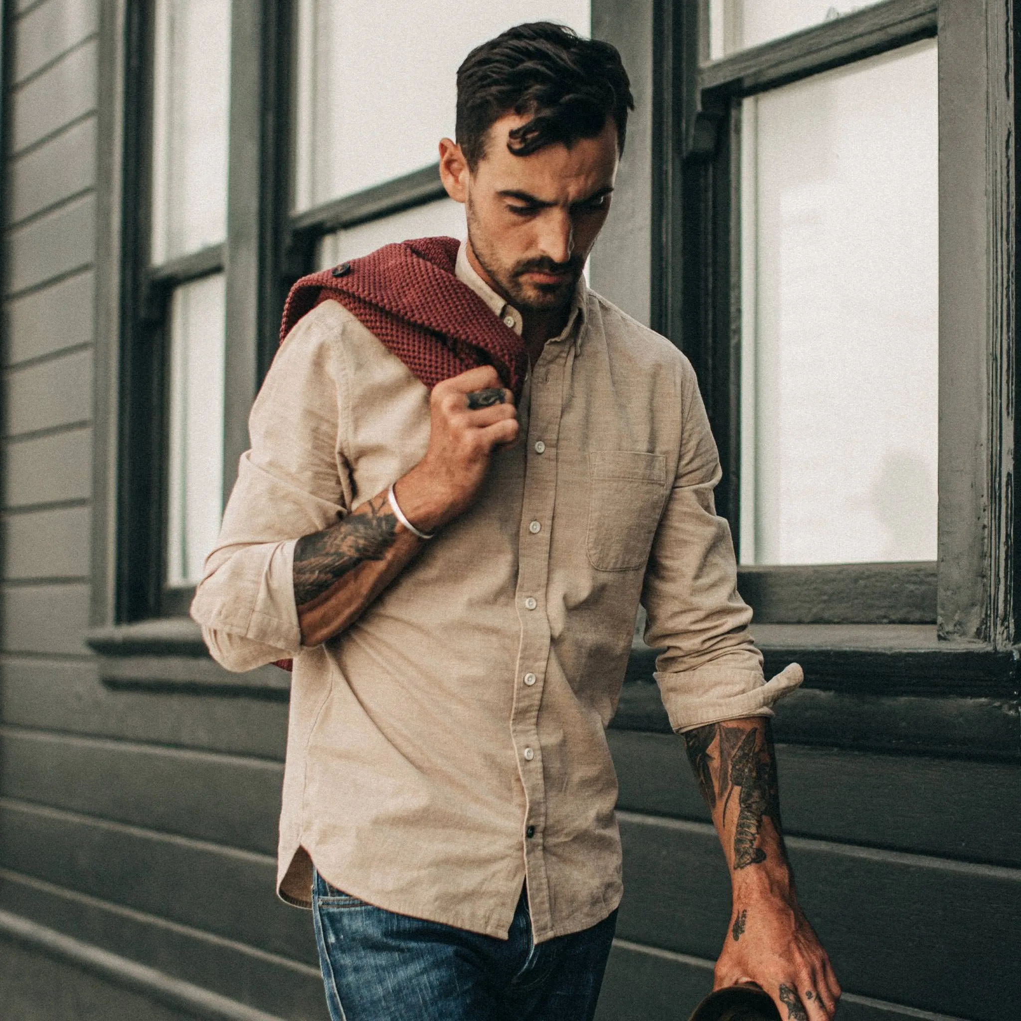 The Jack in Khaki Cord sold by Taylor Stitch product image thumbnail 5