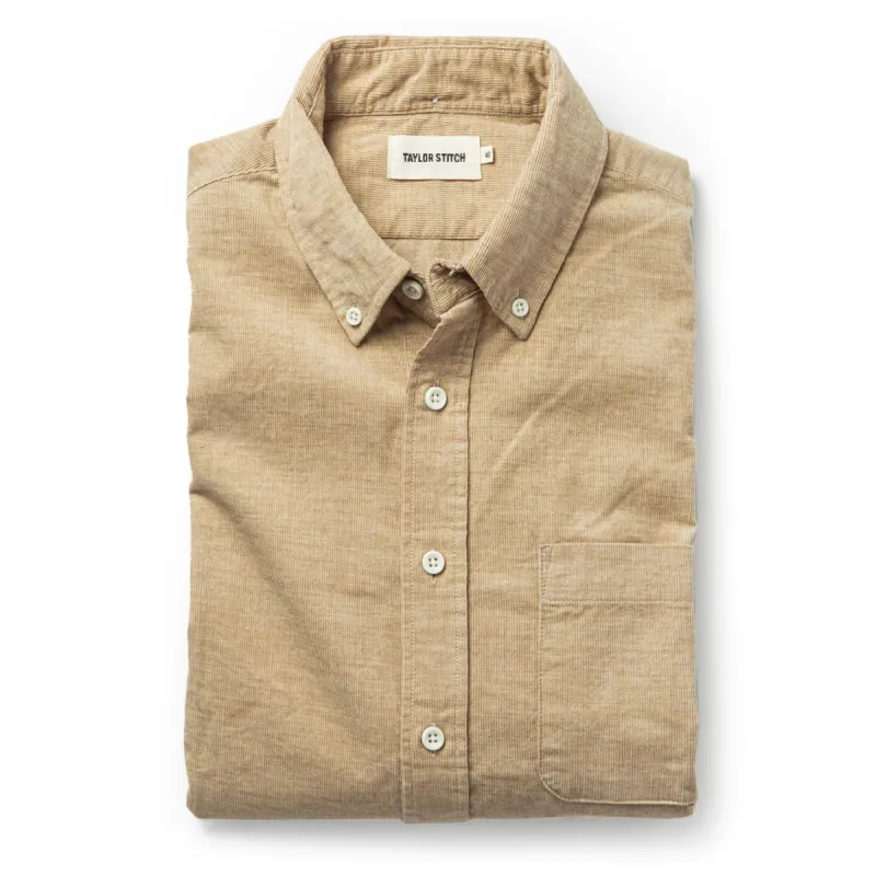 The Jack in Khaki Cord sold by Taylor Stitch