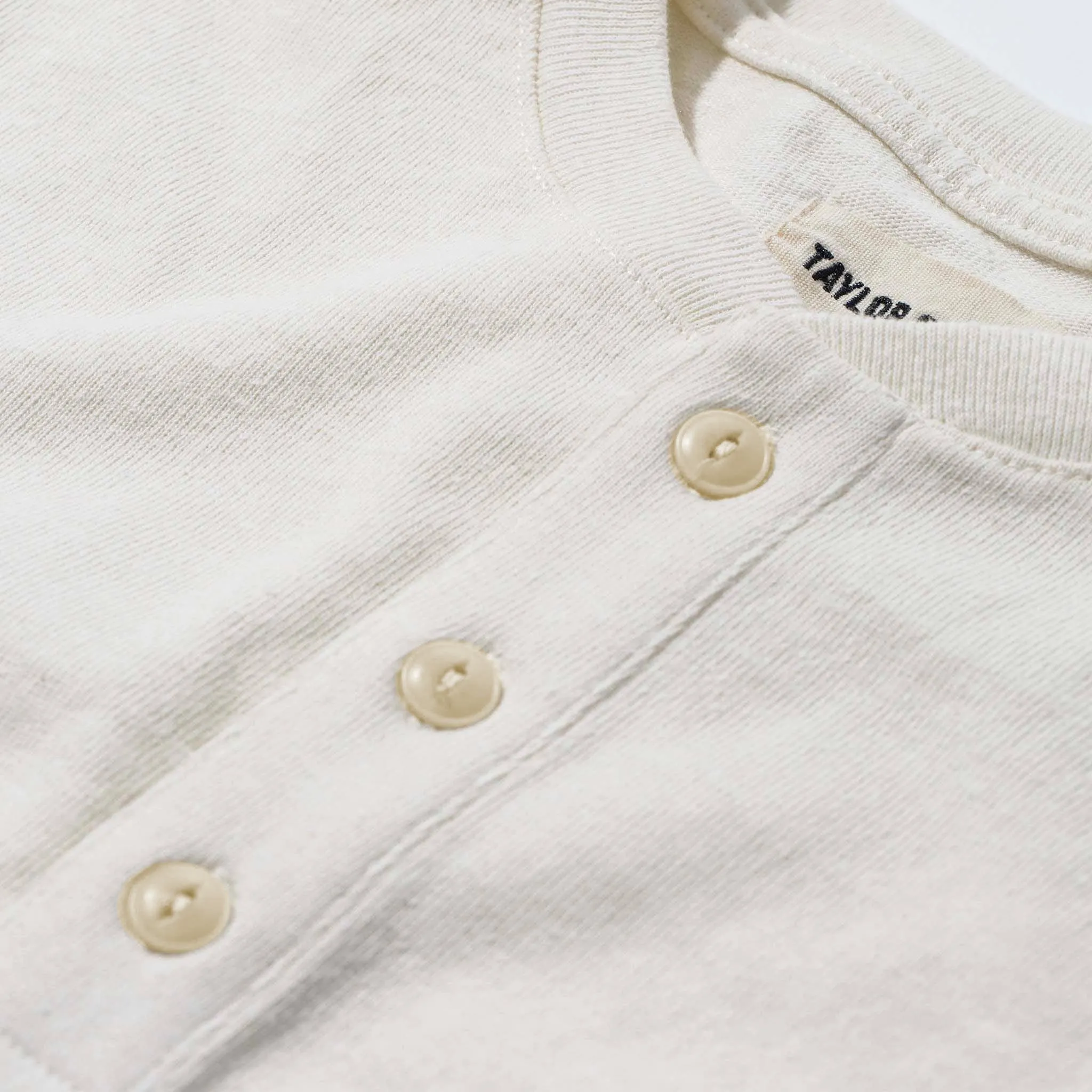 The Heavy Bag Henley in Natural sold by Taylor Stitch product image thumbnail 5