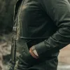 The Harris Jacket in Forest Dry Wax sold by Taylor Stitch