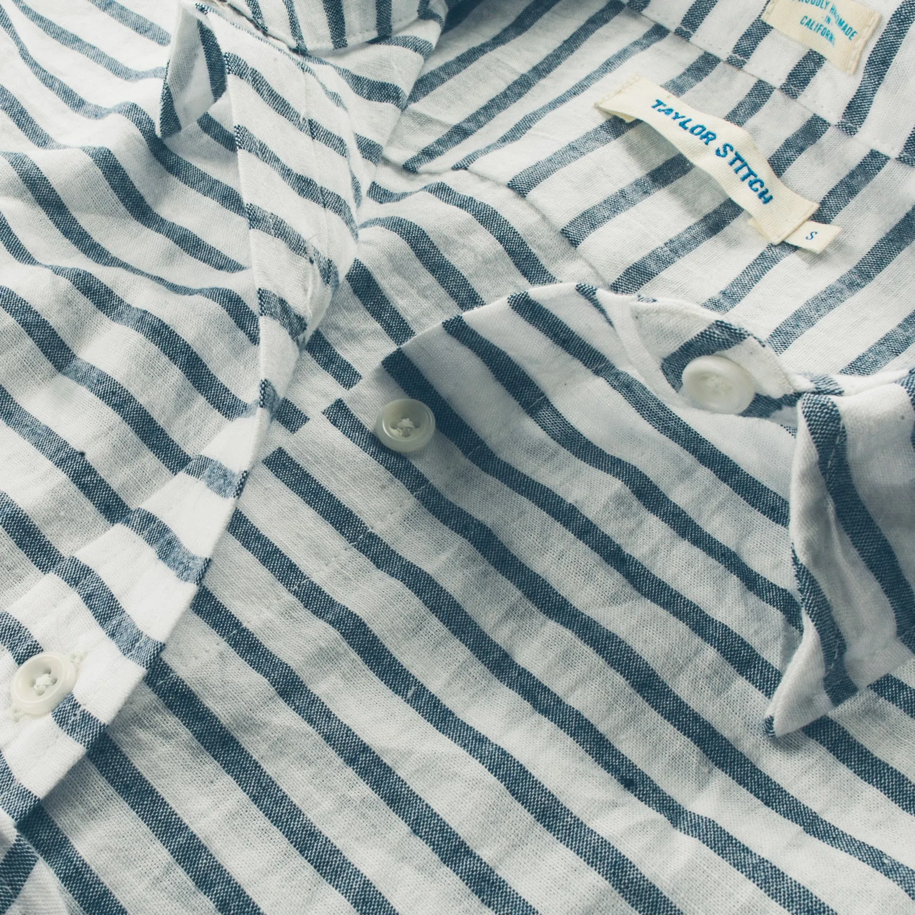 The Katherine in Indigo Stripe sold by Taylor Stitch product image thumbnail 3