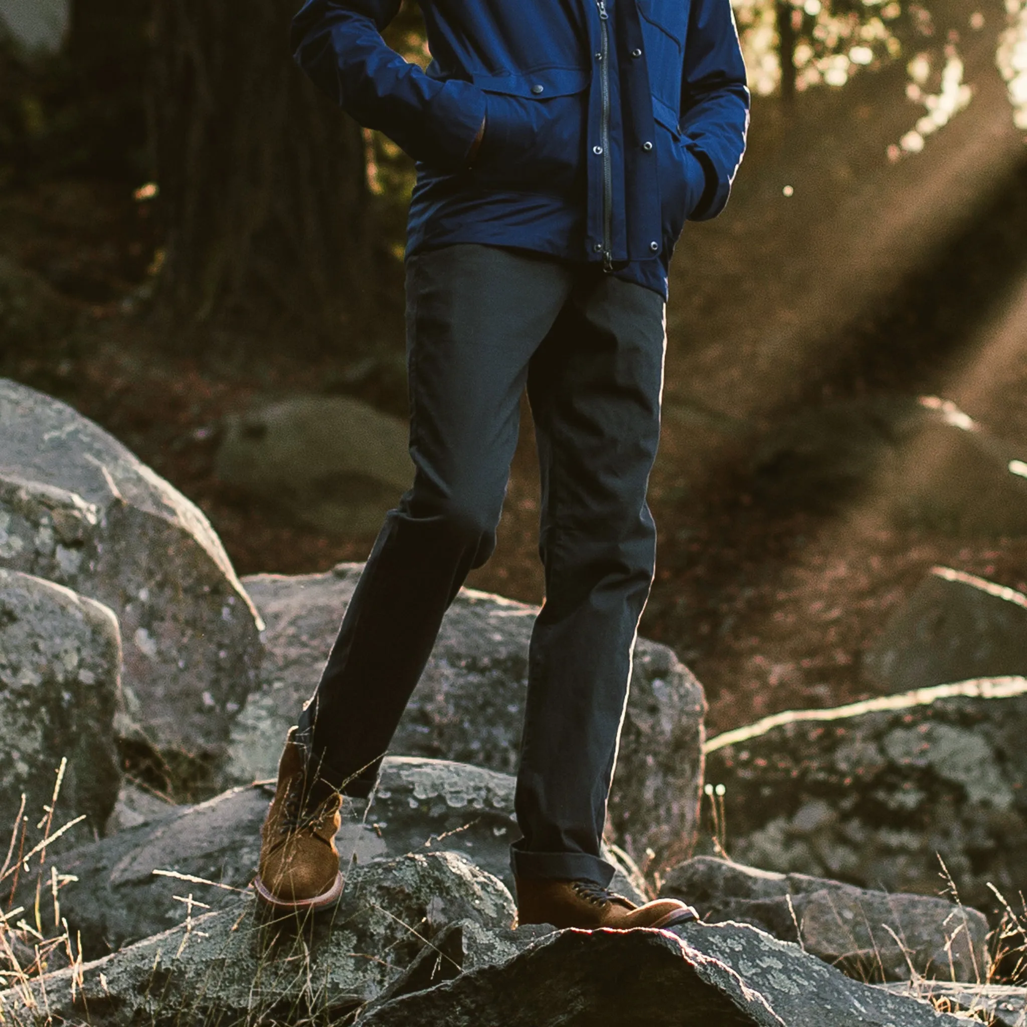 The Democratic Chino in Organic Charcoal sold by Taylor Stitch product image thumbnail 2