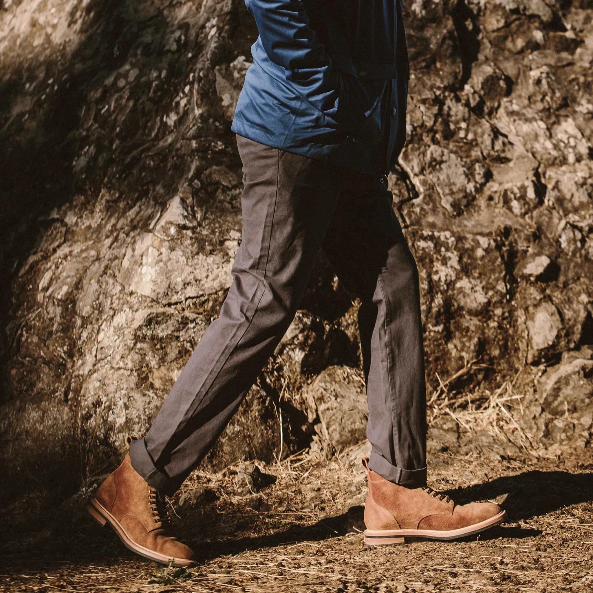 The Democratic Chino in Organic Charcoal sold by Taylor Stitch product image thumbnail 5