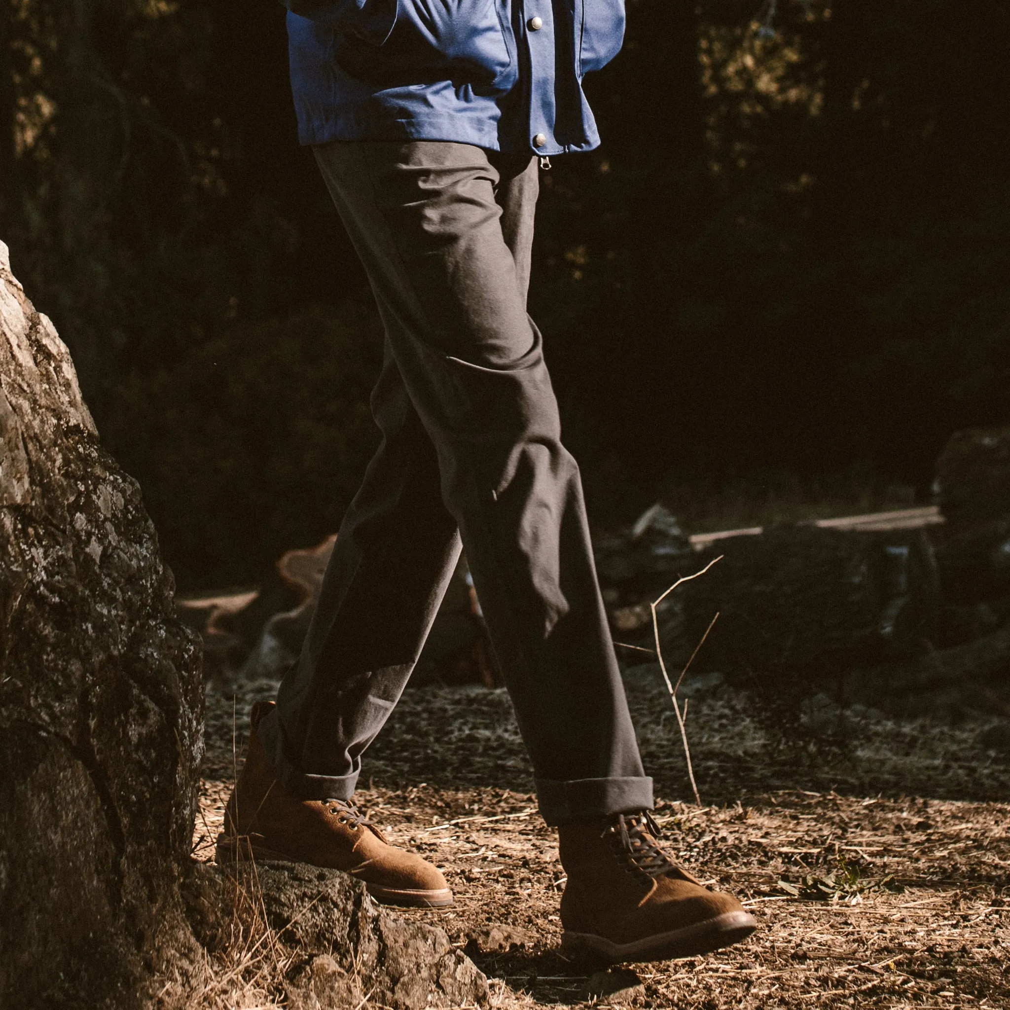 The Democratic Chino in Organic Charcoal sold by Taylor Stitch product image thumbnail 3