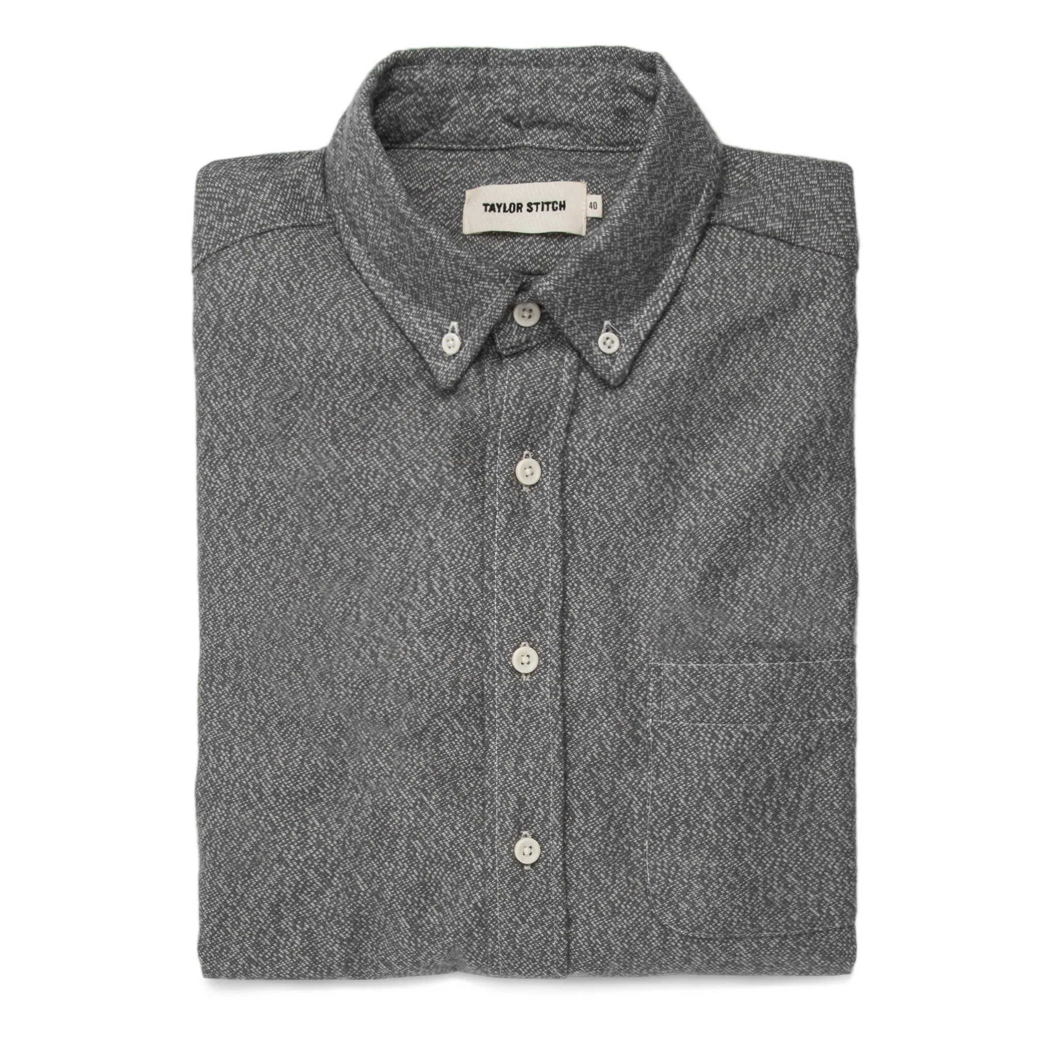 The Jack in Brushed Charcoal sold by Taylor Stitch