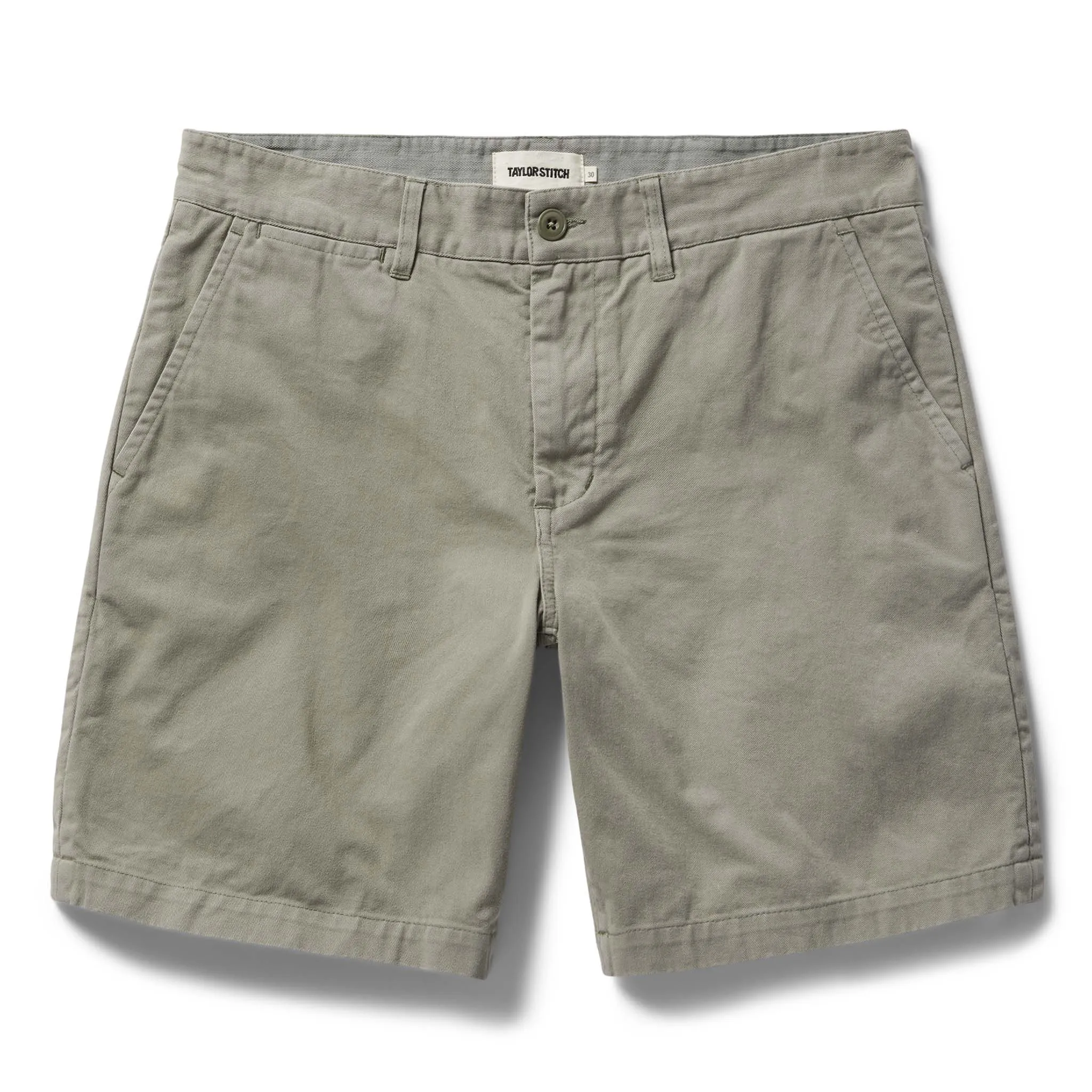 The Foundation Short in Organic Sagebrush sold by Taylor Stitch
