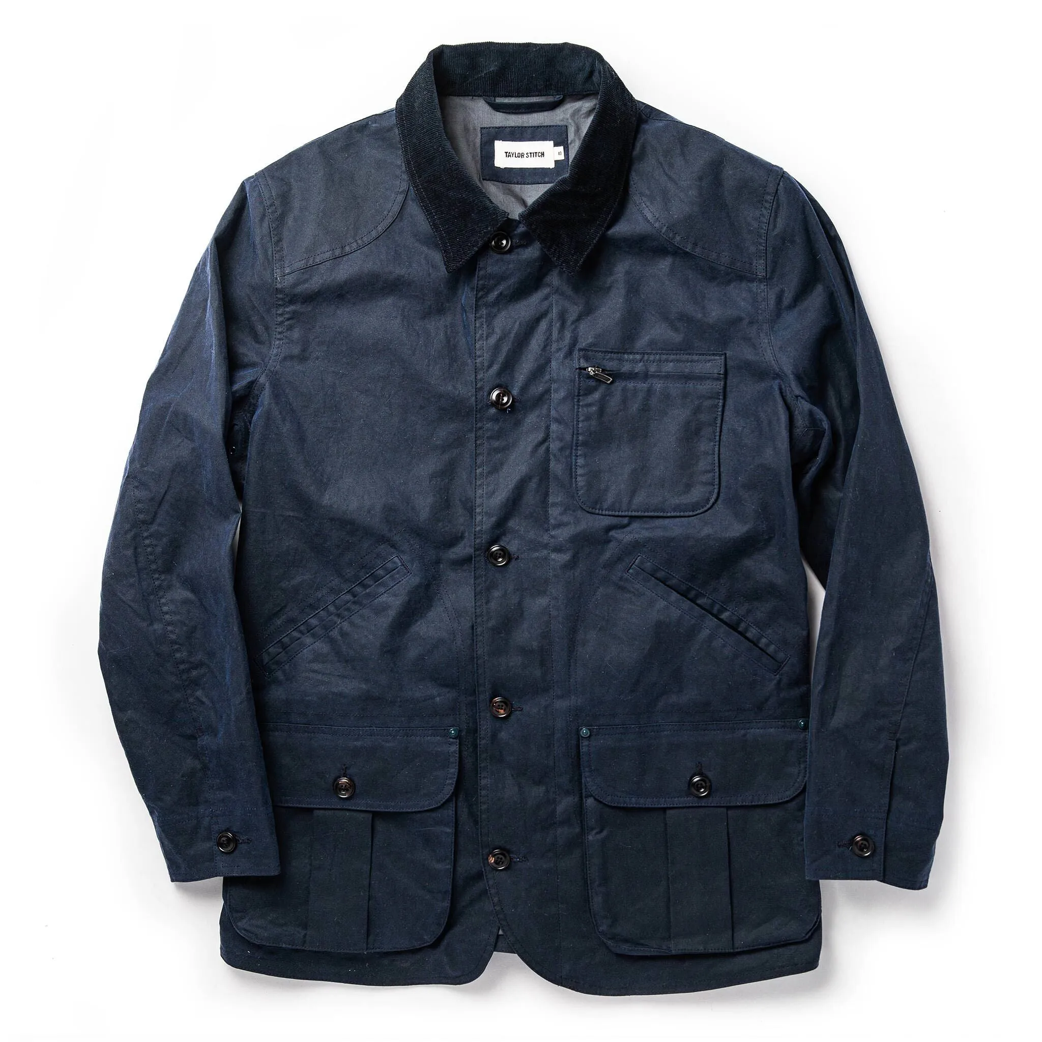 The Field Jacket in Midnight sold by Taylor Stitch