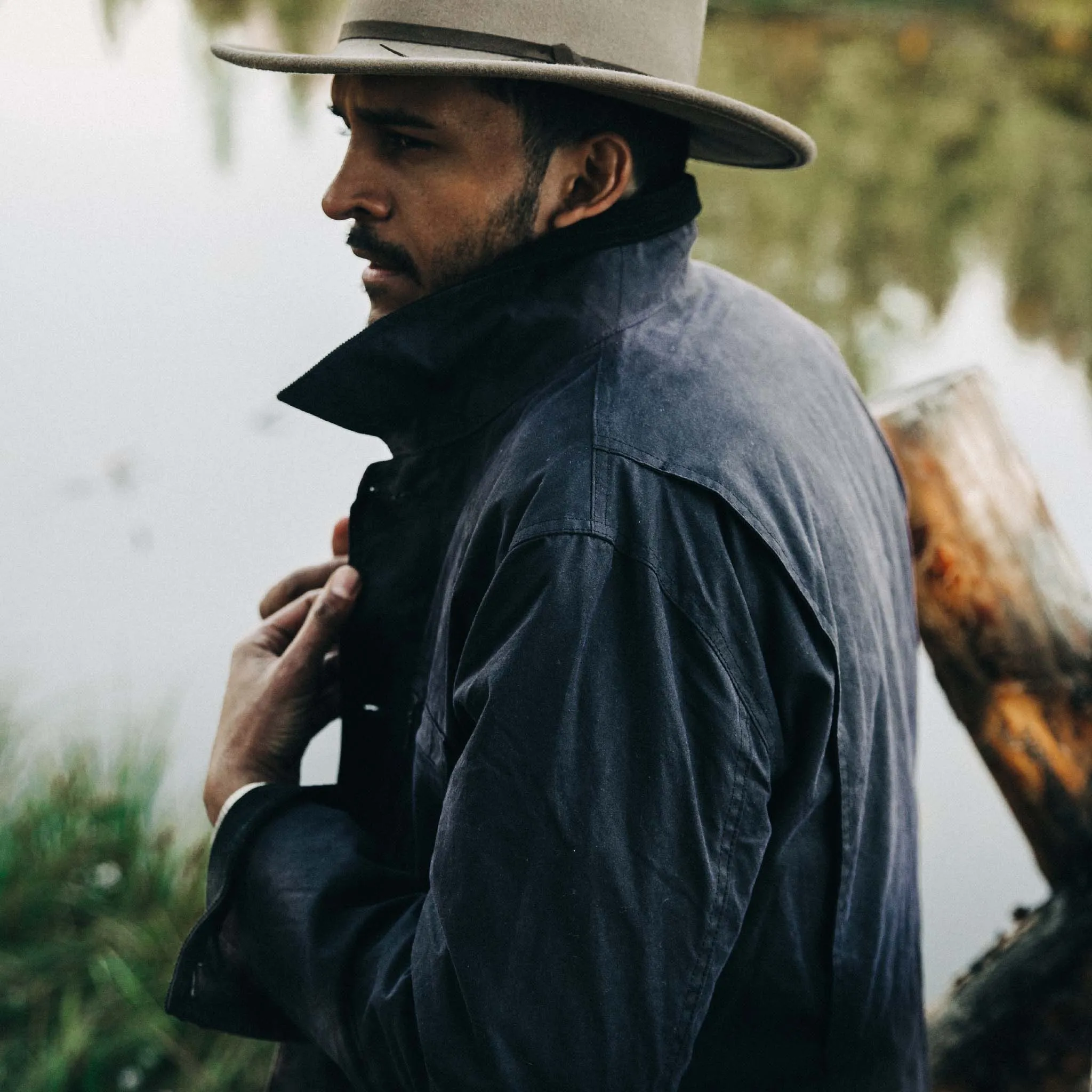 The Field Jacket in Midnight sold by Taylor Stitch product image thumbnail 5