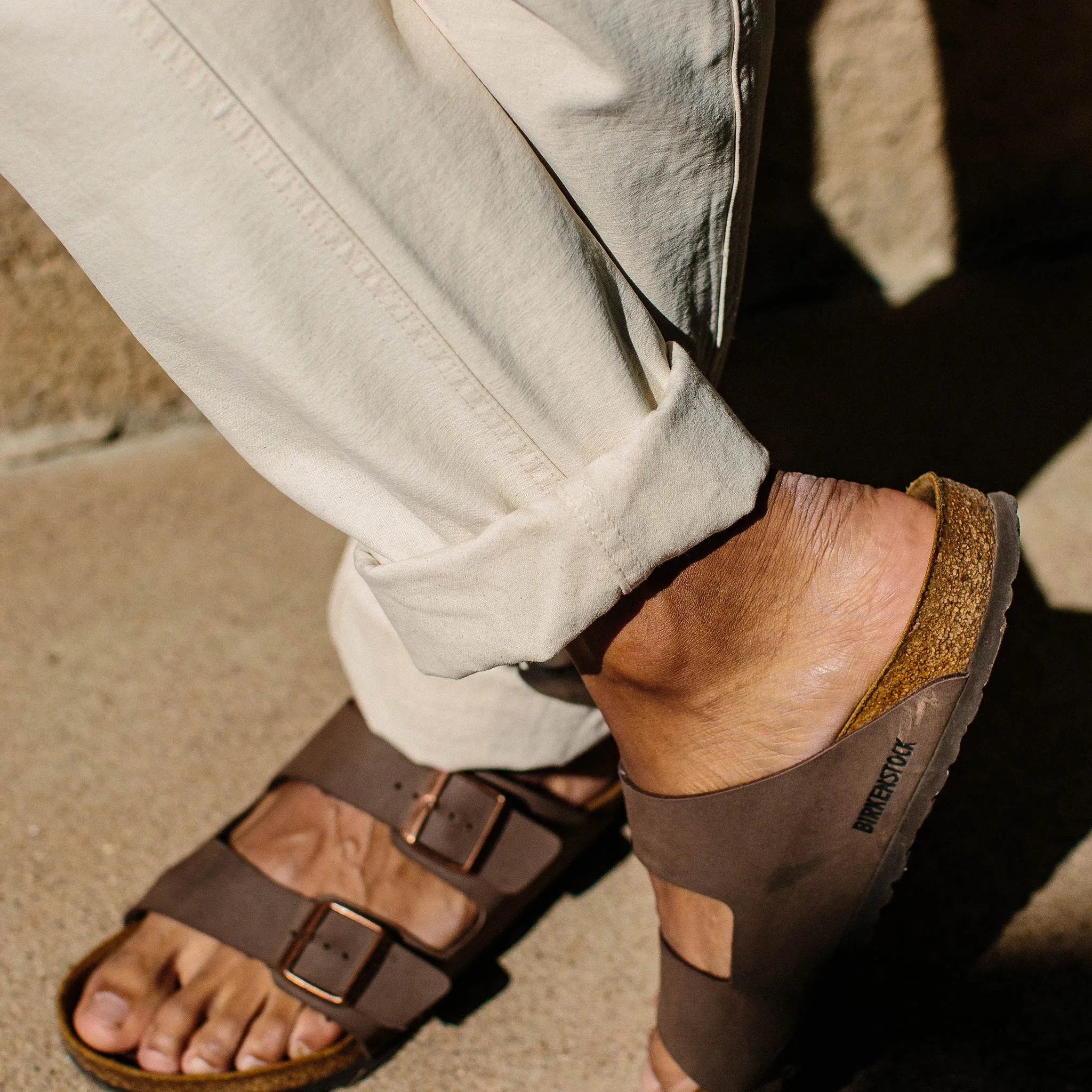 The Camp Pant in Natural Reverse Sateen sold by Taylor Stitch product image thumbnail 5