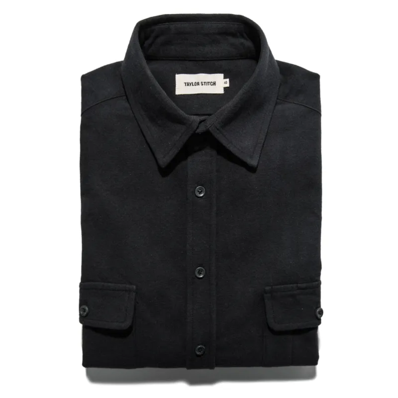 The Yosemite Shirt in Black sold by Taylor Stitch