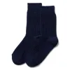 The Waffle Sock in Navy sold by Taylor Stitch