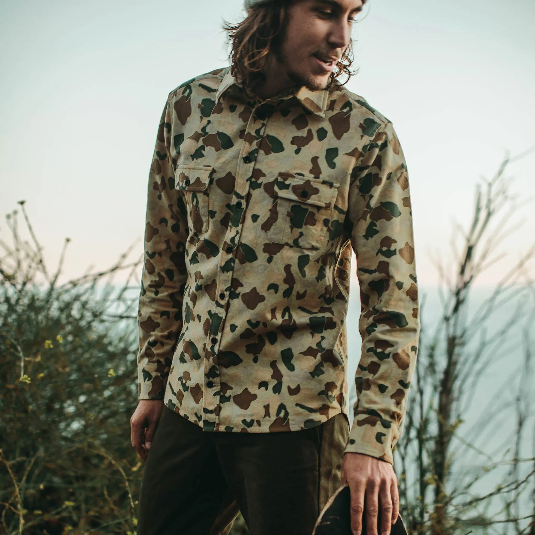 The Yosemite Shirt in Camo sold by Taylor Stitch product image thumbnail 2