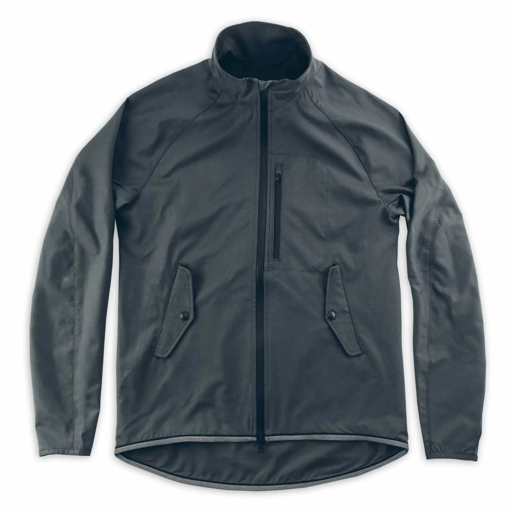 The Alvar Jacket in Steel sold by Taylor Stitch