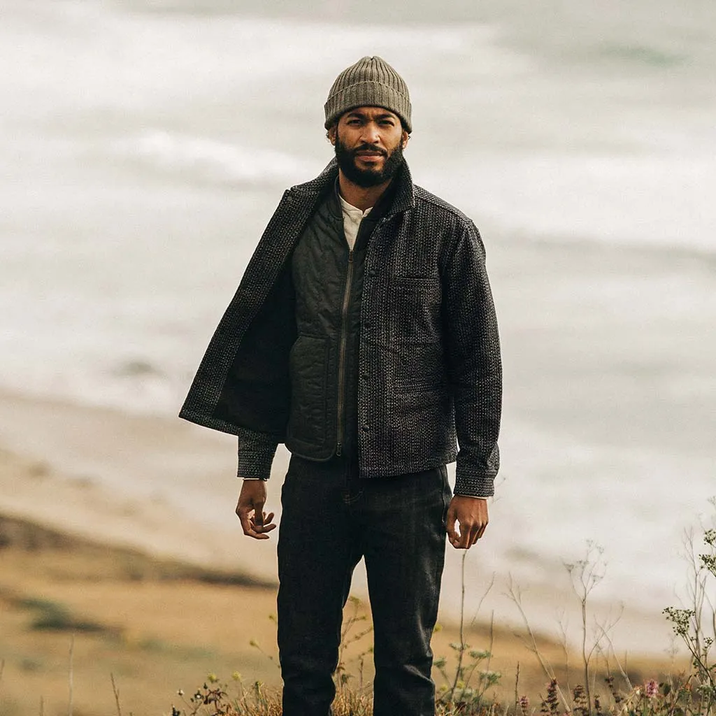 The Decker Jacket in Navy Wool Beach Cloth sold by Taylor Stitch product image thumbnail 2